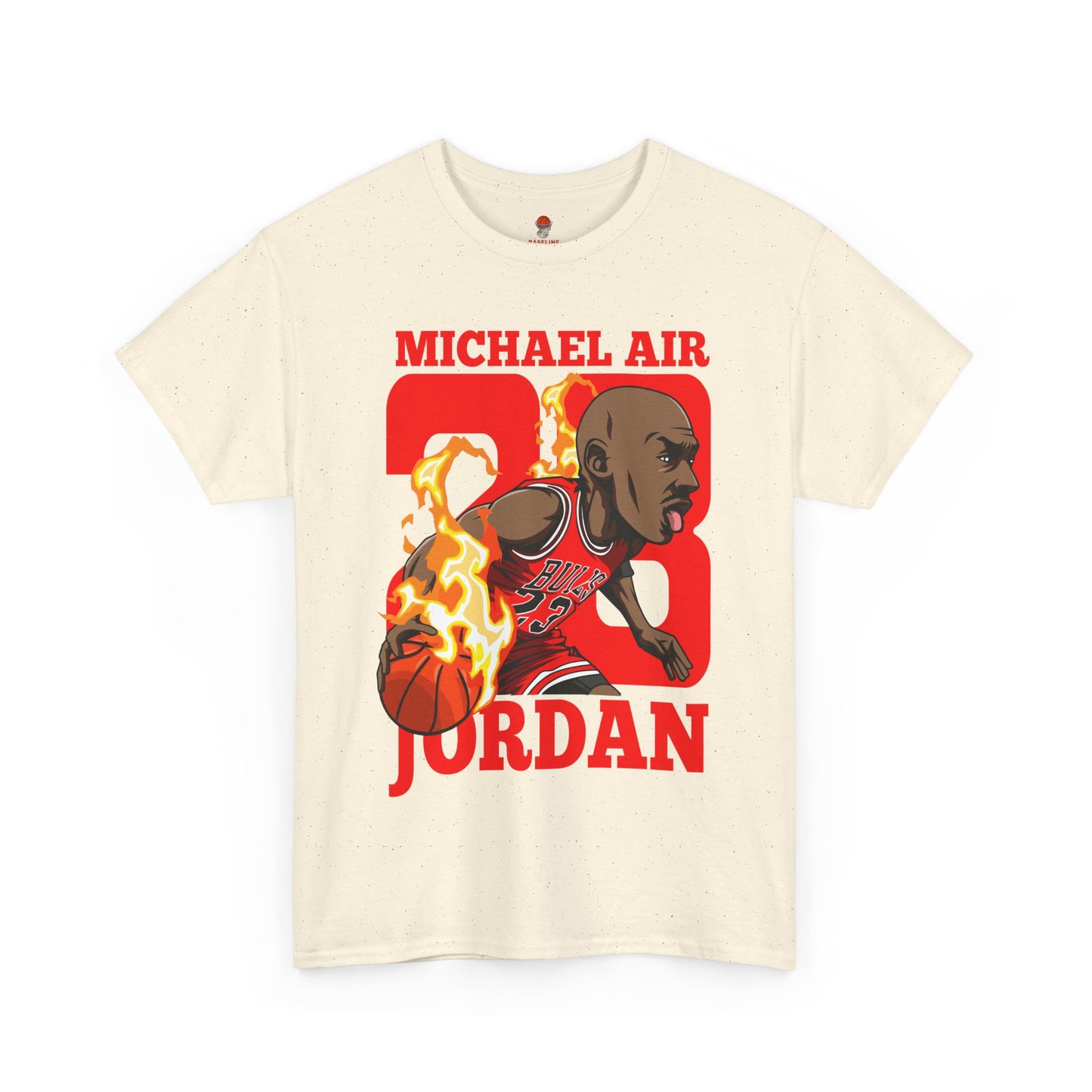 Adult Michael Jordan Retro Unisex Heavy Cotton Tee - Basketball Inspired Apparel