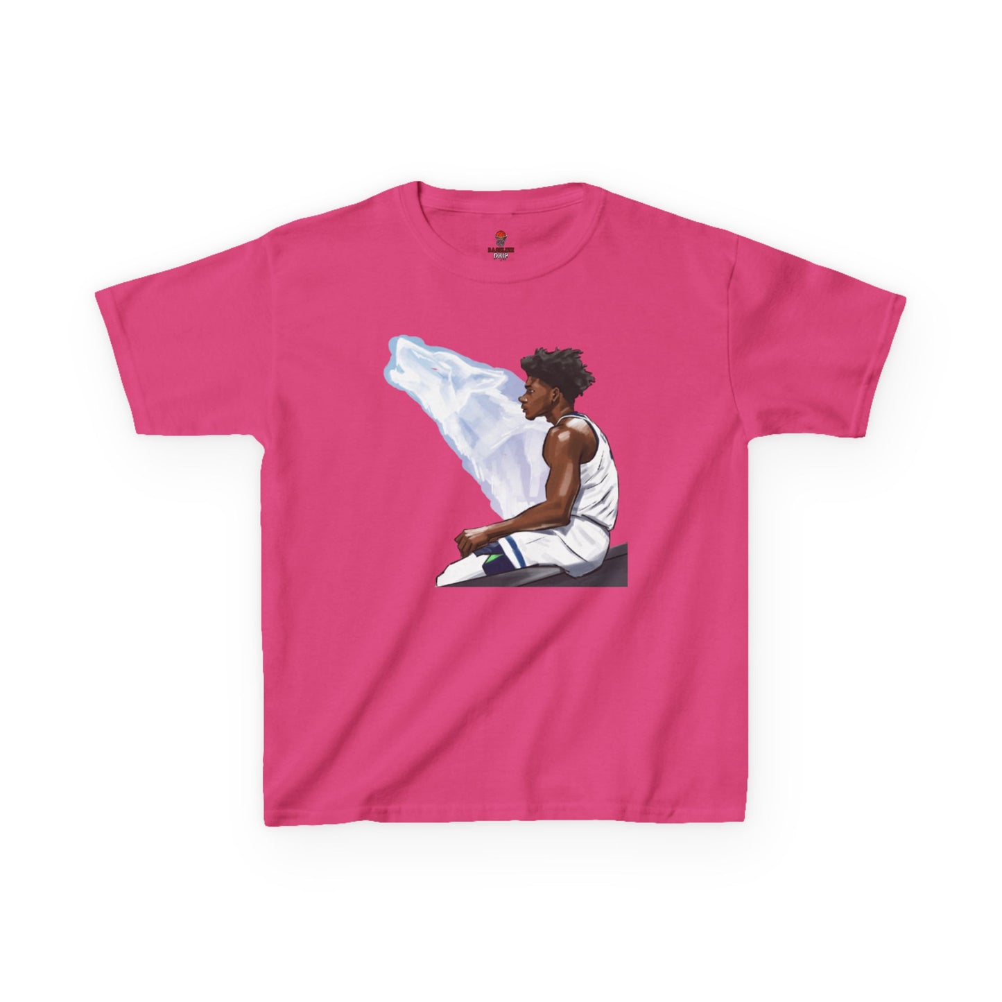 Kids Cool Graphic Anthony Edwards Tee - Trendy Youth T-Shirt, Perfect for Playdates, Birthdays, Casual Outings, Sports Events, Gift for Little Ones