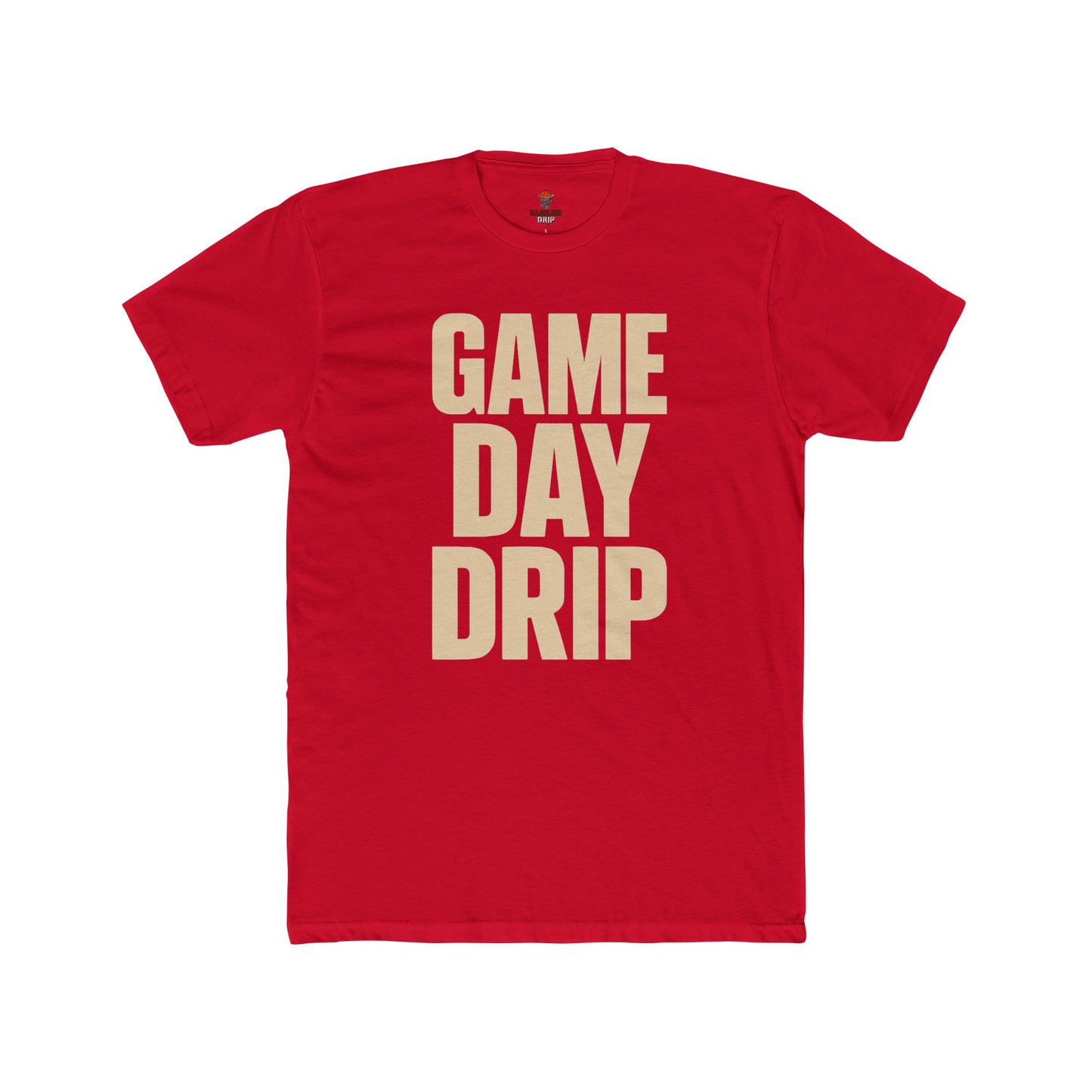 Adult Graphic Tee -Game Day Drip Unisex Cotton Crew Tee