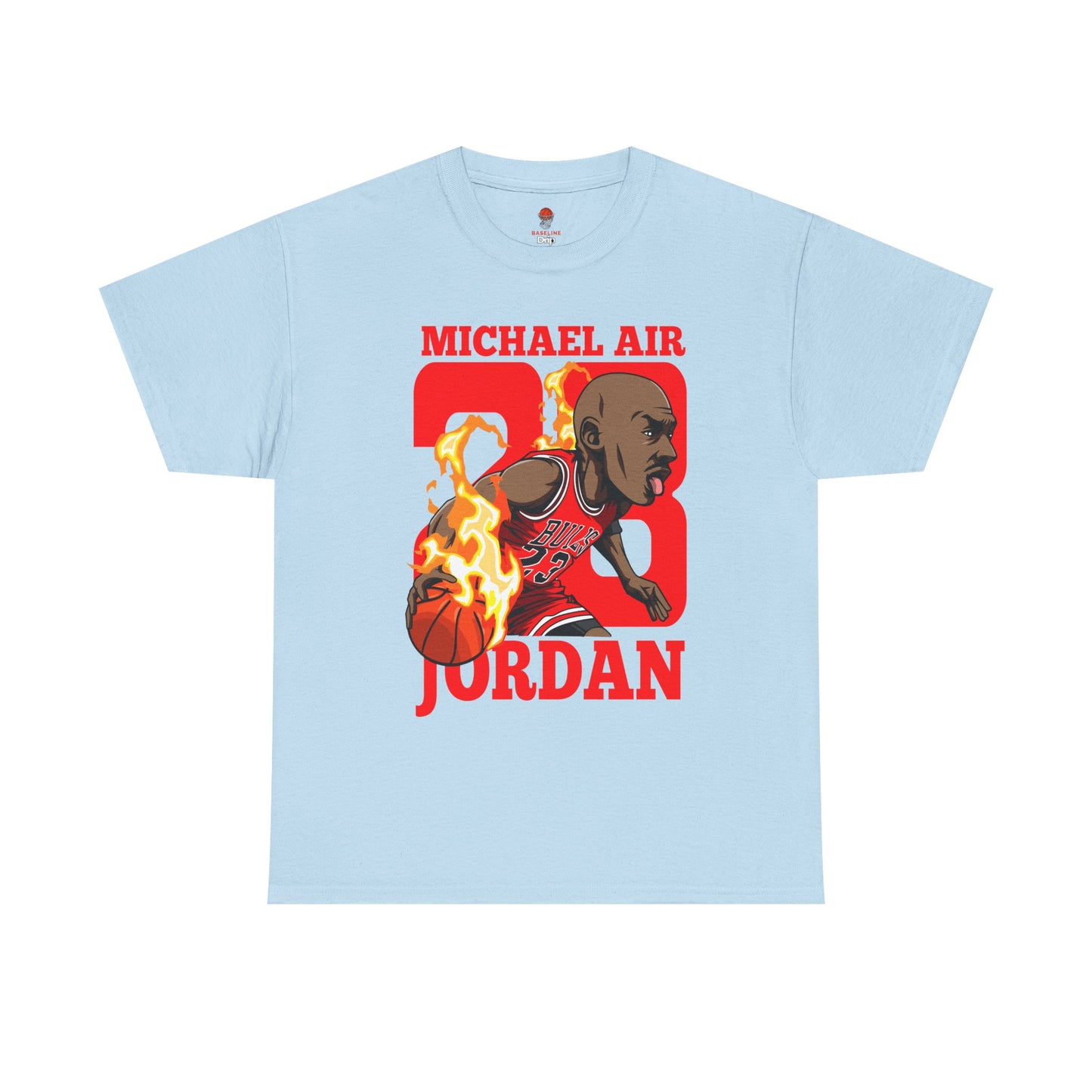 Adult Michael Jordan Retro Unisex Heavy Cotton Tee - Basketball Inspired Apparel