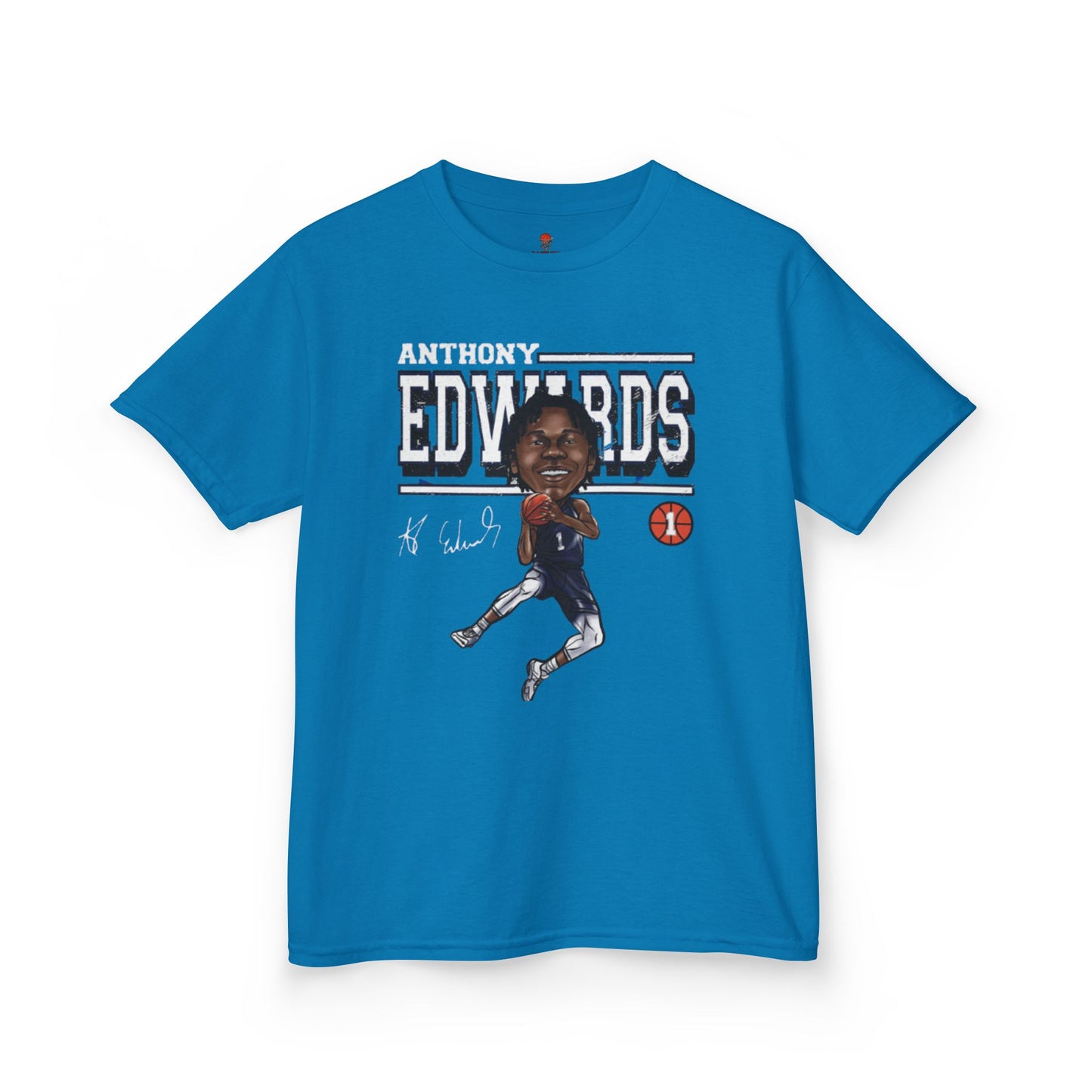 Kids Sporty Graphic Tee, Basketball Fan Shirt, Anthony Edwards Tee, Kids Casual Wear, Sports Gift, Youth T-Shirt