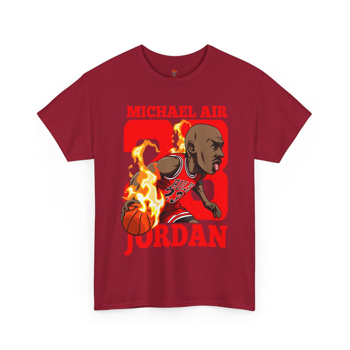 Adult Michael Jordan Retro Unisex Heavy Cotton Tee - Basketball Inspired Apparel