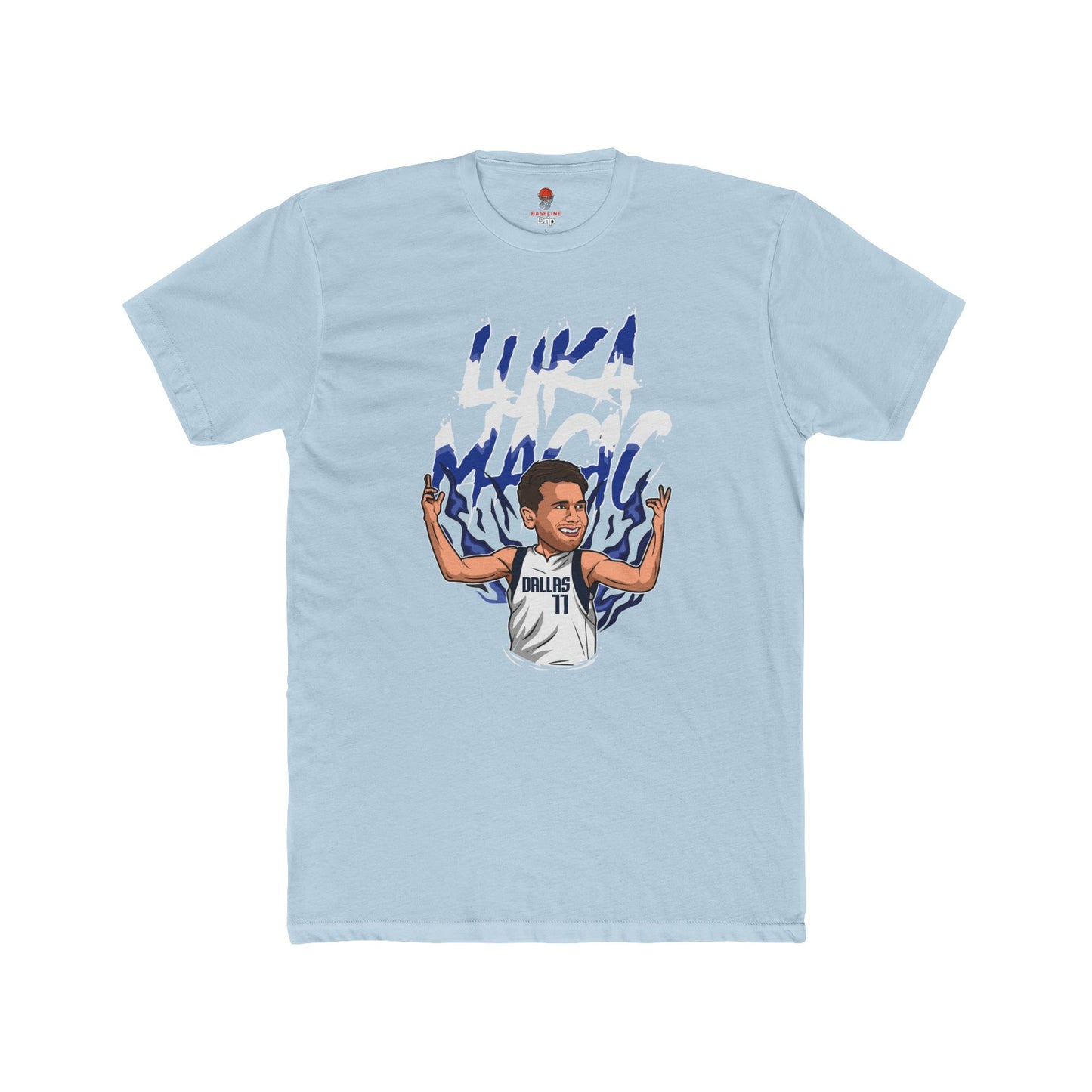 Adult Luke Magic Unisex Cotton Crew Tee - Perfect for Basketball Fans
