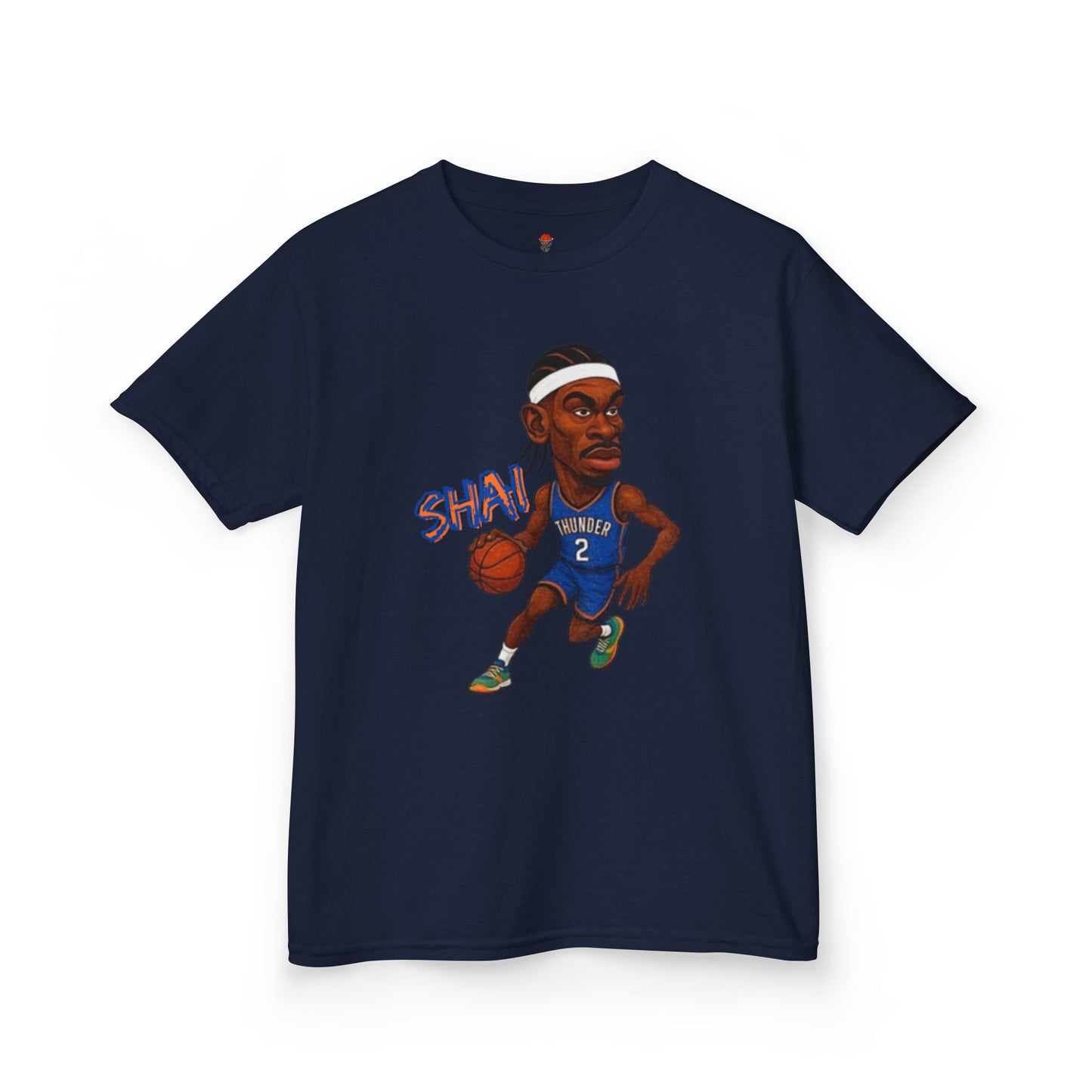 Kids Graphic Tee - Shai OKC Dribble Design