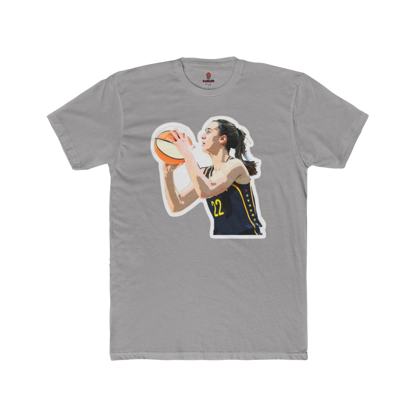 Adult Caitlyn Free Throw Tee - Unisex Cotton Crew