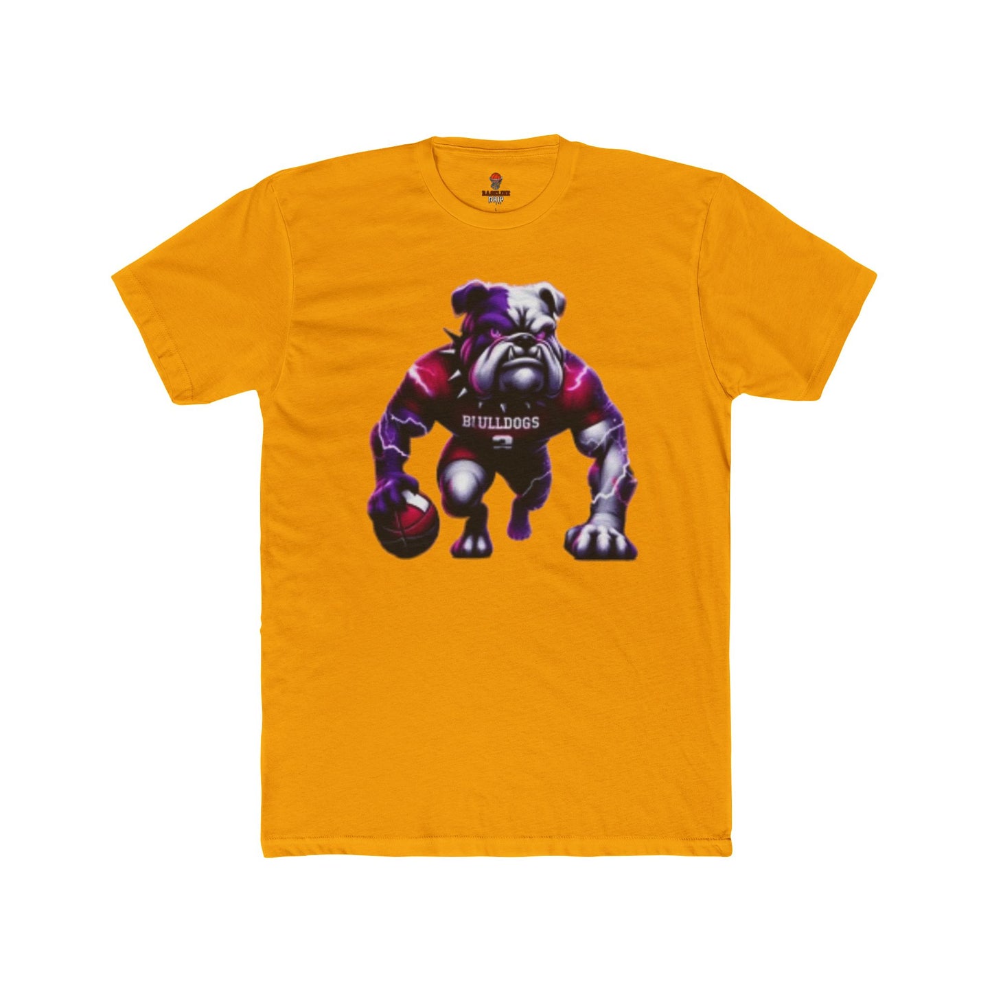 Adult Crawling Electric Bulldogs Graphic Tee