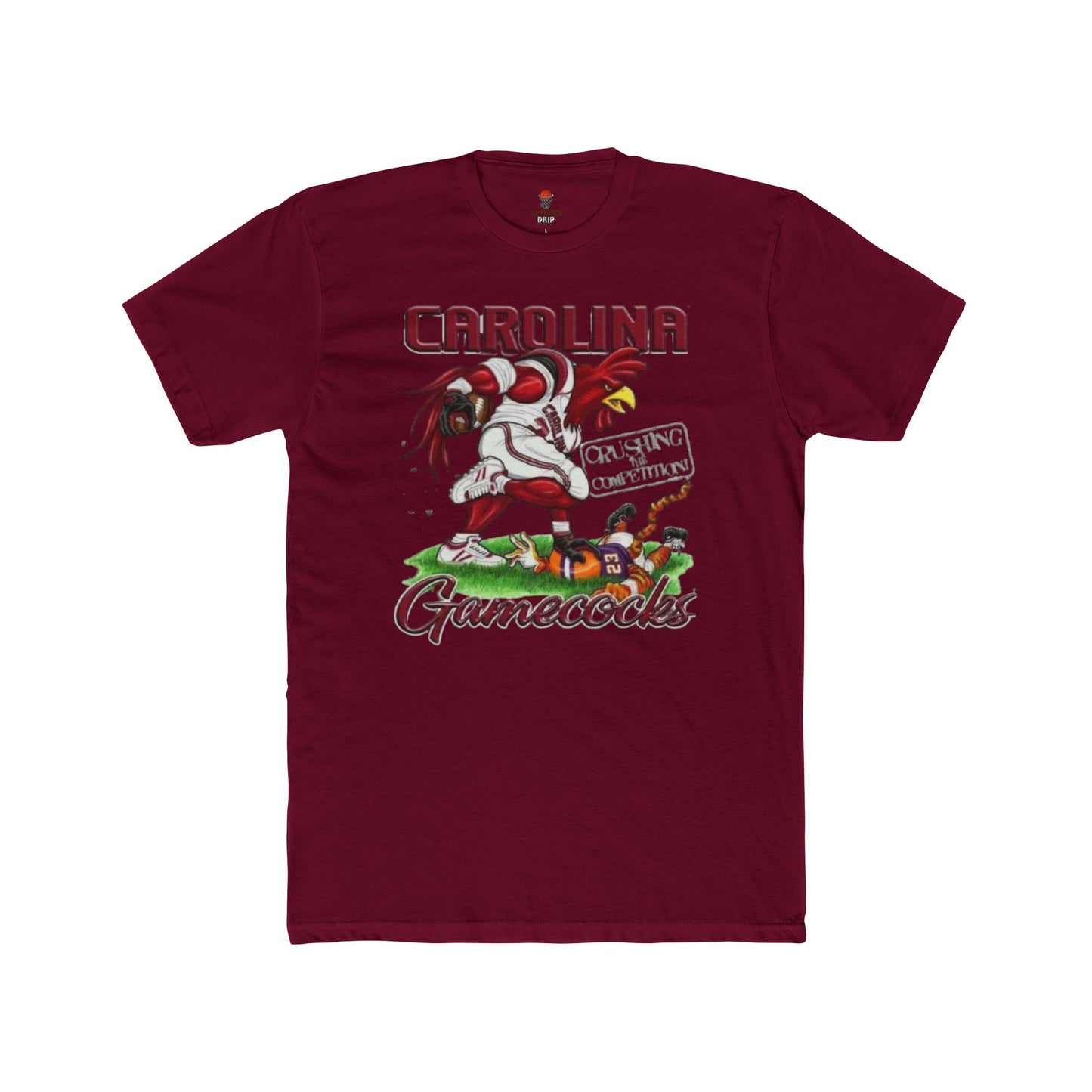 Adult Carolina Gamecocks Unisex Cotton Crew Tee, Sports Fan T-Shirt, College Apparel, Team Pride Shirt, Gift for Game Day, Casual Wear