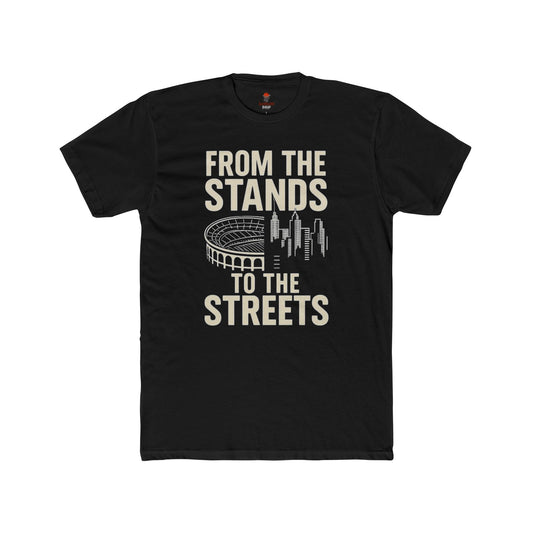 Adult Sports Season Ready Tee, Stands to the Streets