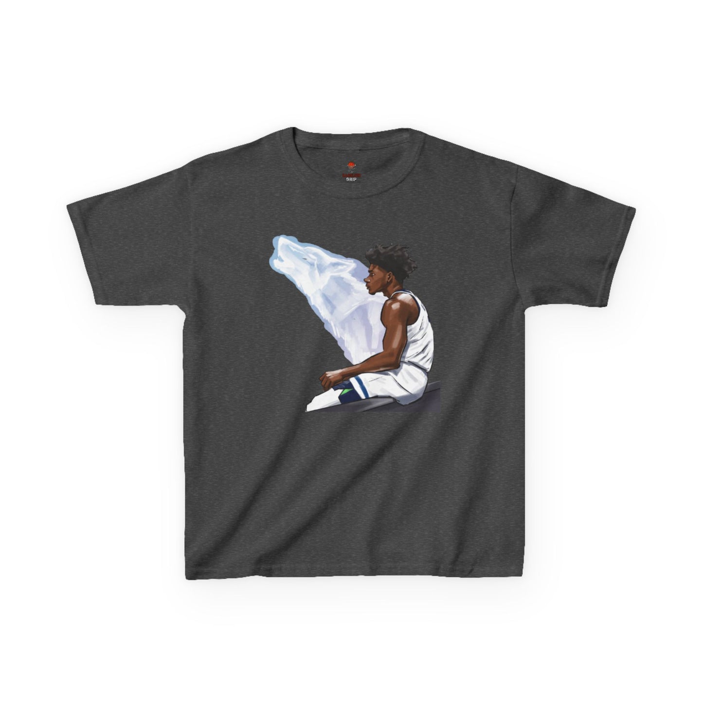 Kids Cool Graphic Anthony Edwards Tee - Trendy Youth T-Shirt, Perfect for Playdates, Birthdays, Casual Outings, Sports Events, Gift for Little Ones
