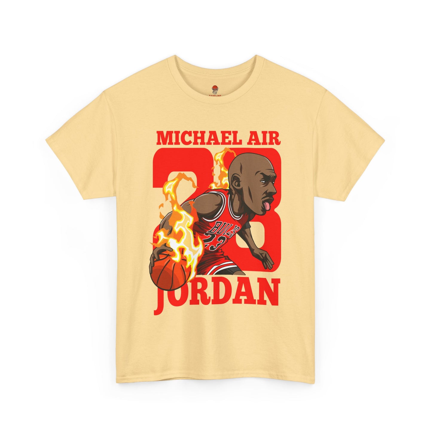 Adult Michael Jordan Retro Unisex Heavy Cotton Tee - Basketball Inspired Apparel