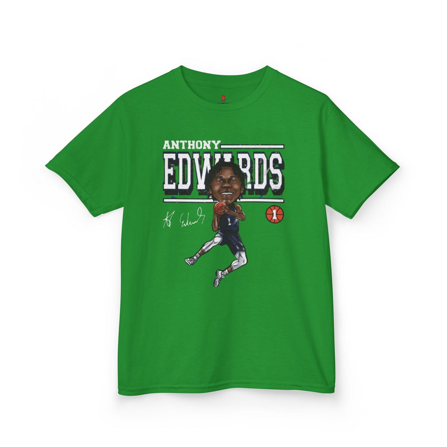 Kids Sporty Graphic Tee, Basketball Fan Shirt, Anthony Edwards Tee, Kids Casual Wear, Sports Gift, Youth T-Shirt