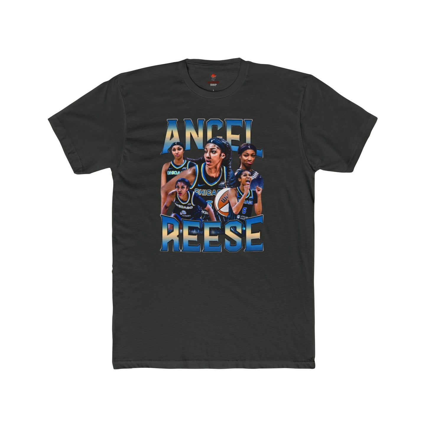 Adult Cotton Crew Tee Featuring Angel Reese - Basketball Fan Tee, Athletic Apparel, Gift for Sports Lovers, Casual Wear, Team Spirit Shirt