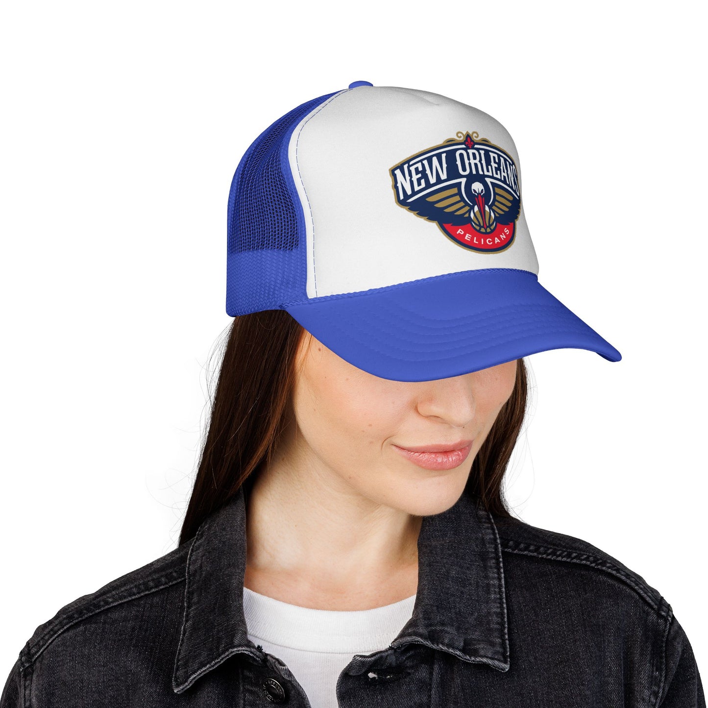 New Orleans Pelicans Trucker Cap - Sporty Mesh Hat, Perfect for Game Day, NBA Fans, Gifts for Basketball Lovers, Summer Wear