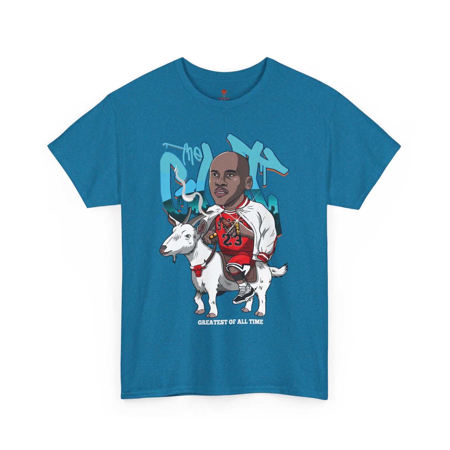 Adult MJ GOAT Basketball Fan Unisex Heavy Cotton Tee