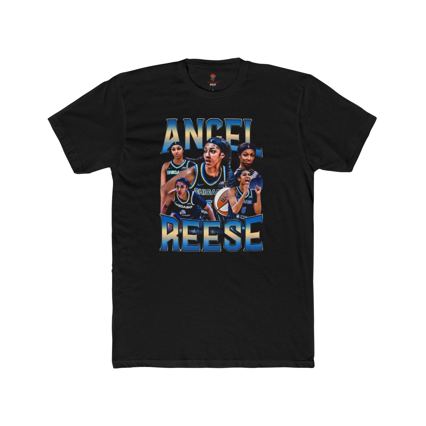 Adult Cotton Crew Tee Featuring Angel Reese - Basketball Fan Tee, Athletic Apparel, Gift for Sports Lovers, Casual Wear, Team Spirit Shirt