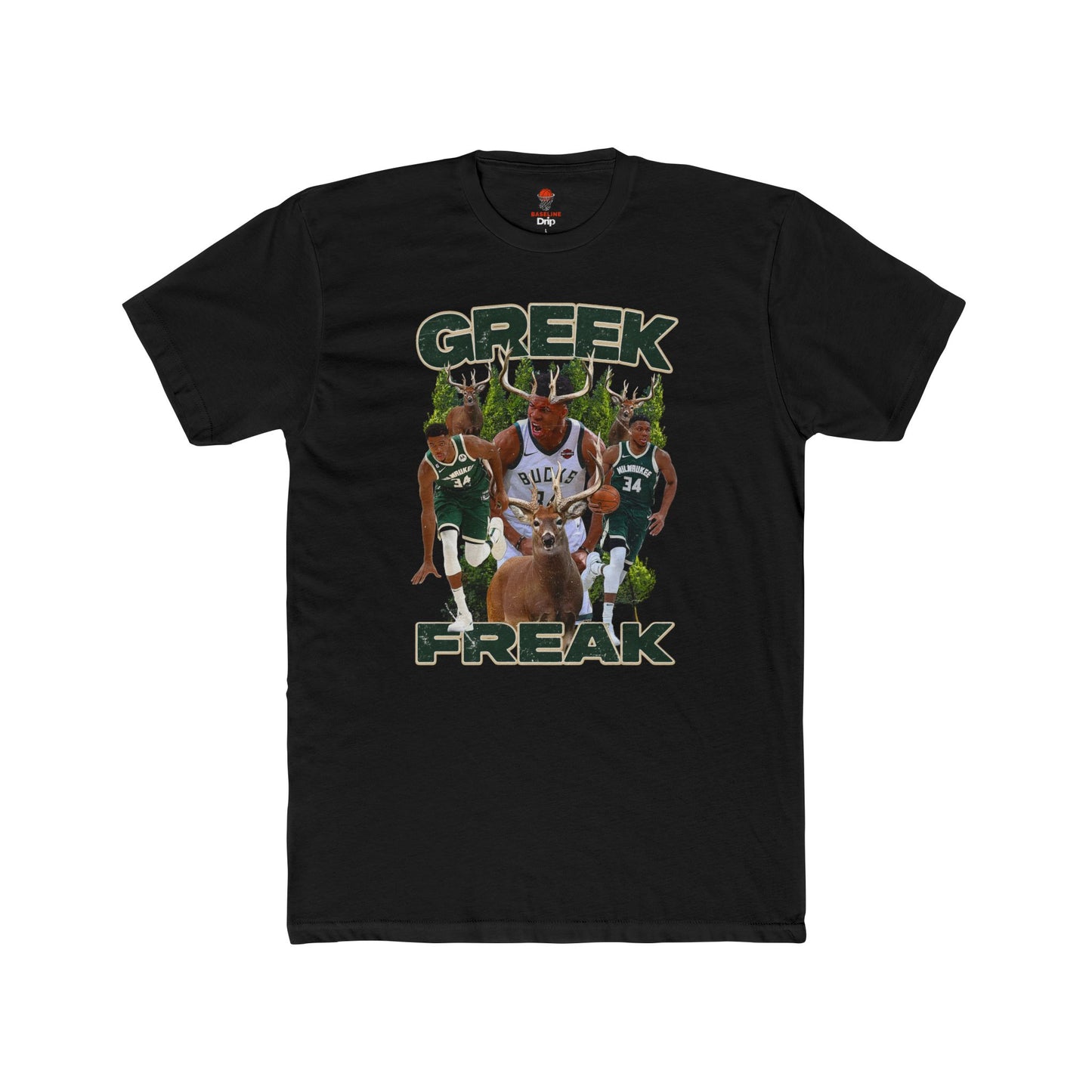 Adult Greek Freak Unisex Cotton Crew Tee - Perfect for Fans and Sports Lovers