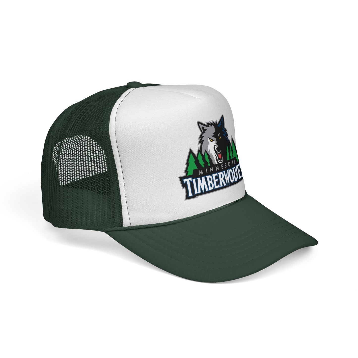 Minnesota Timberwolves Trucker Cap - Sporty Mesh Hat, Perfect for Game Day, NBA Fans, Gifts for Basketball Lovers, Summer Wear