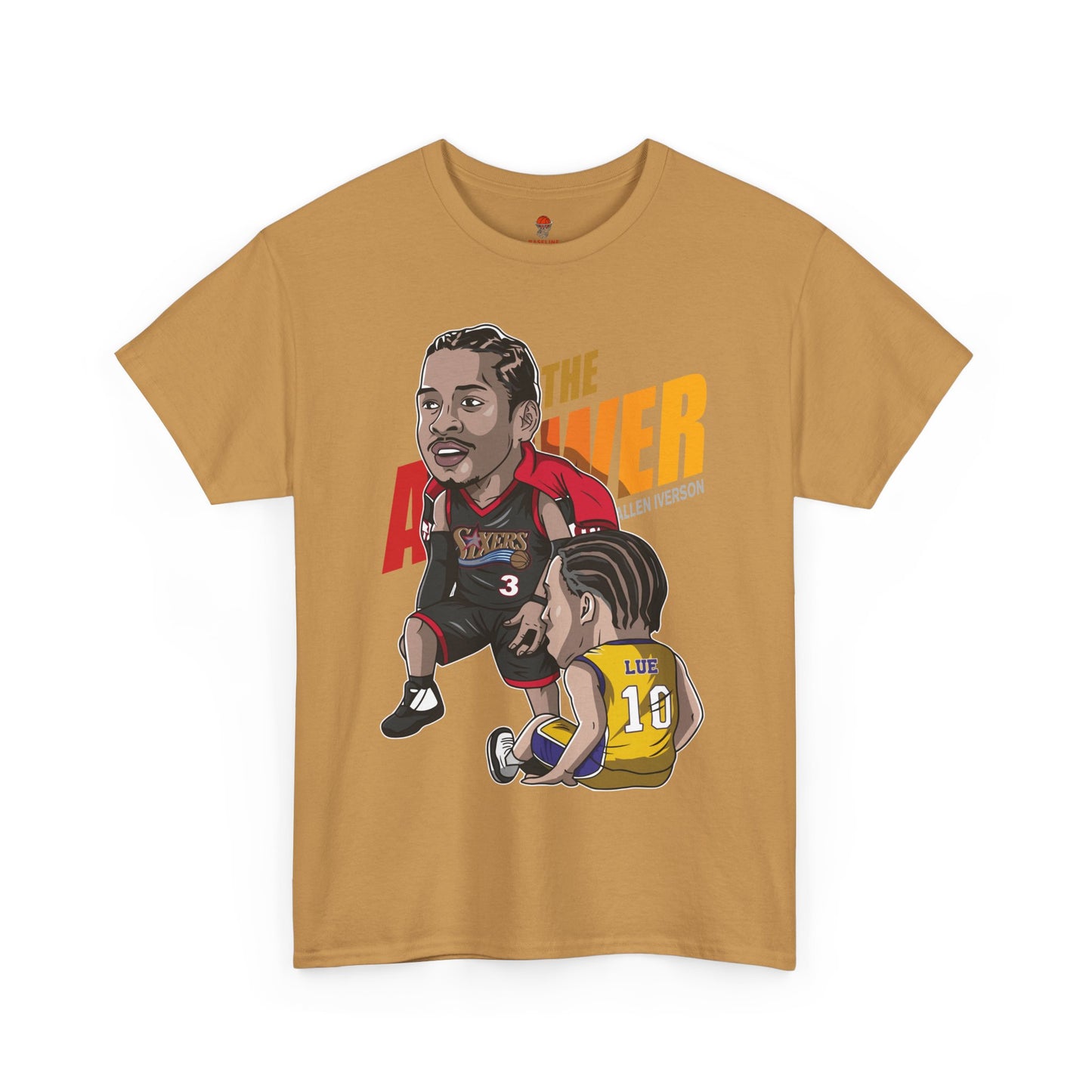 Adult The Answer Stepover Retro Unisex Heavy Cotton Tee - Basketball Inspired Apparel