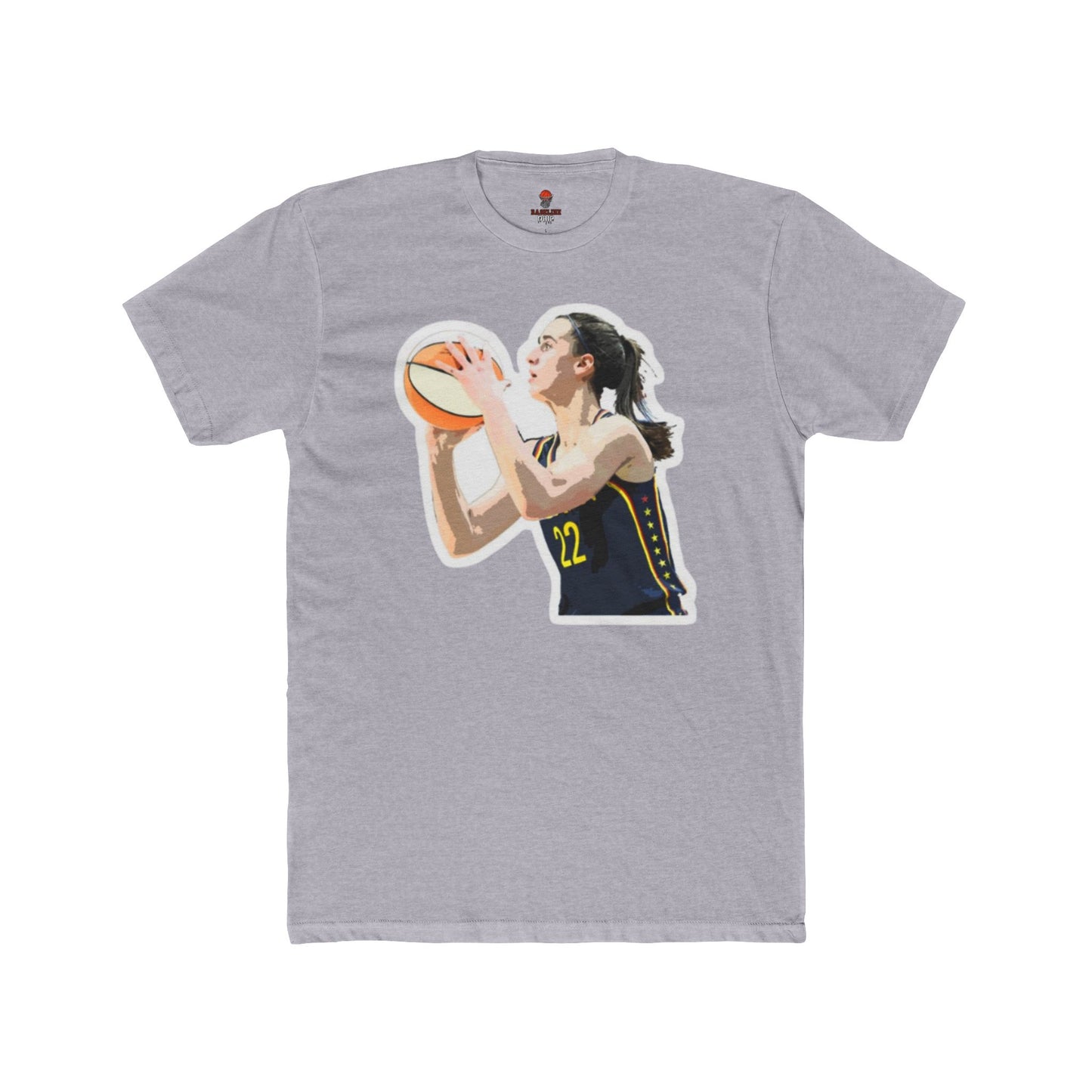 Adult Caitlyn Free Throw Tee - Unisex Cotton Crew