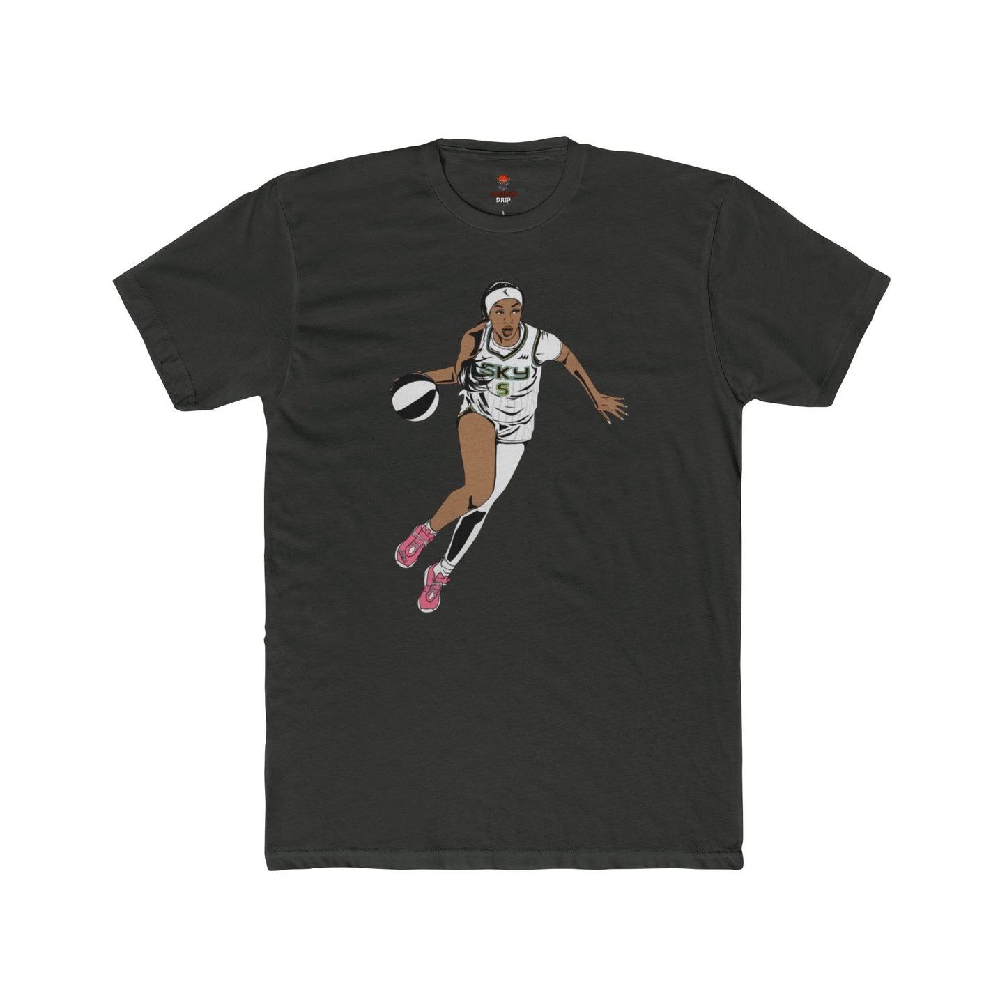 Adult Angel Graphic Dribble Tee