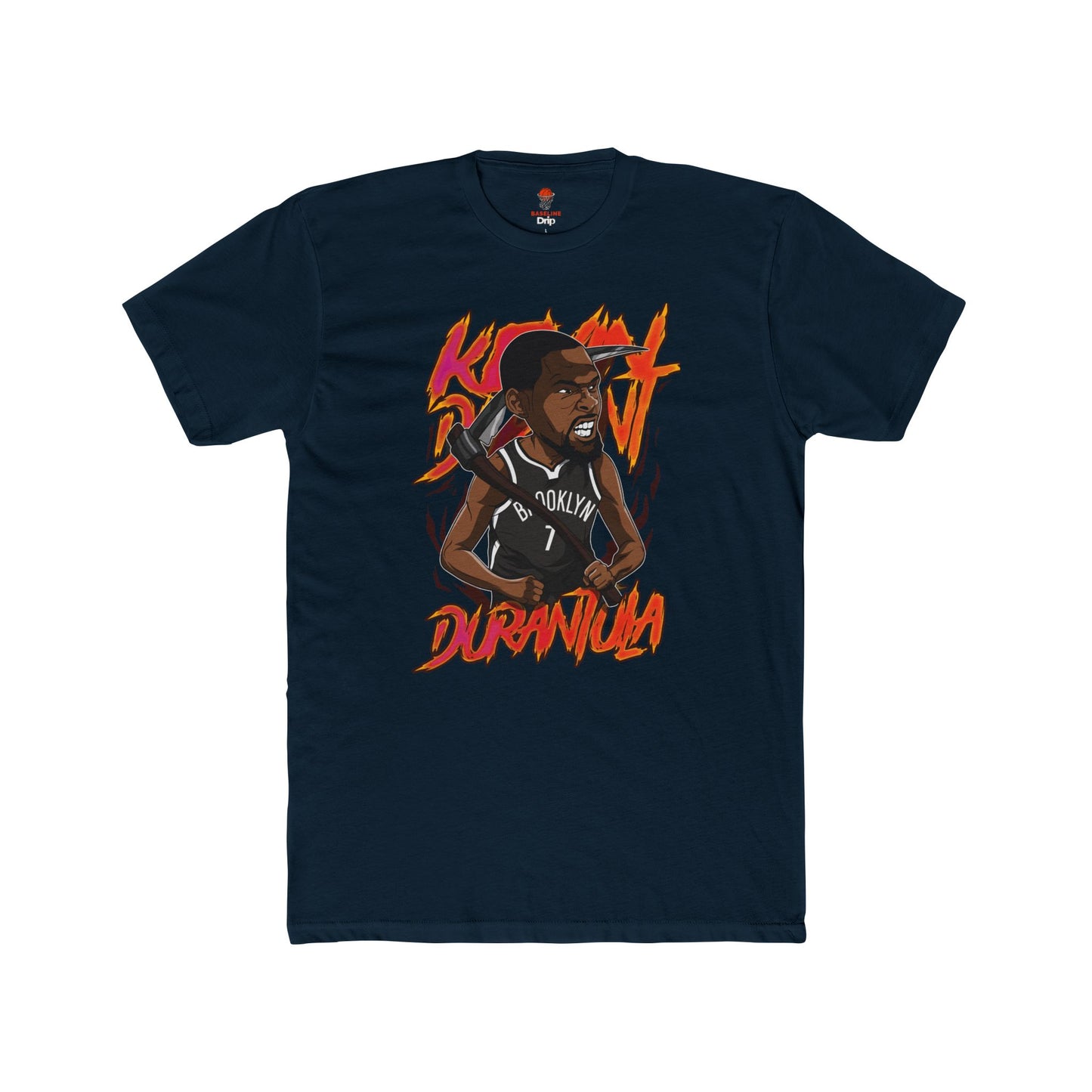 Adult Durantula Unisex Cotton Crew Tee - Perfect for Basketball Fans