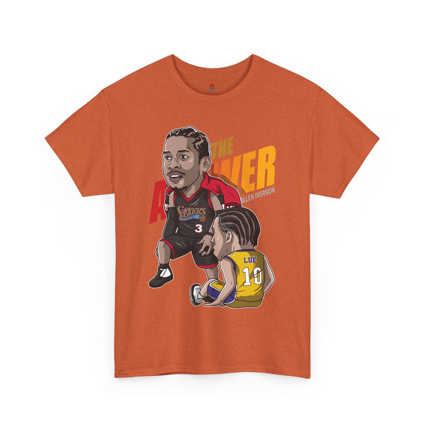 Adult The Answer Stepover Retro Unisex Heavy Cotton Tee - Basketball Inspired Apparel