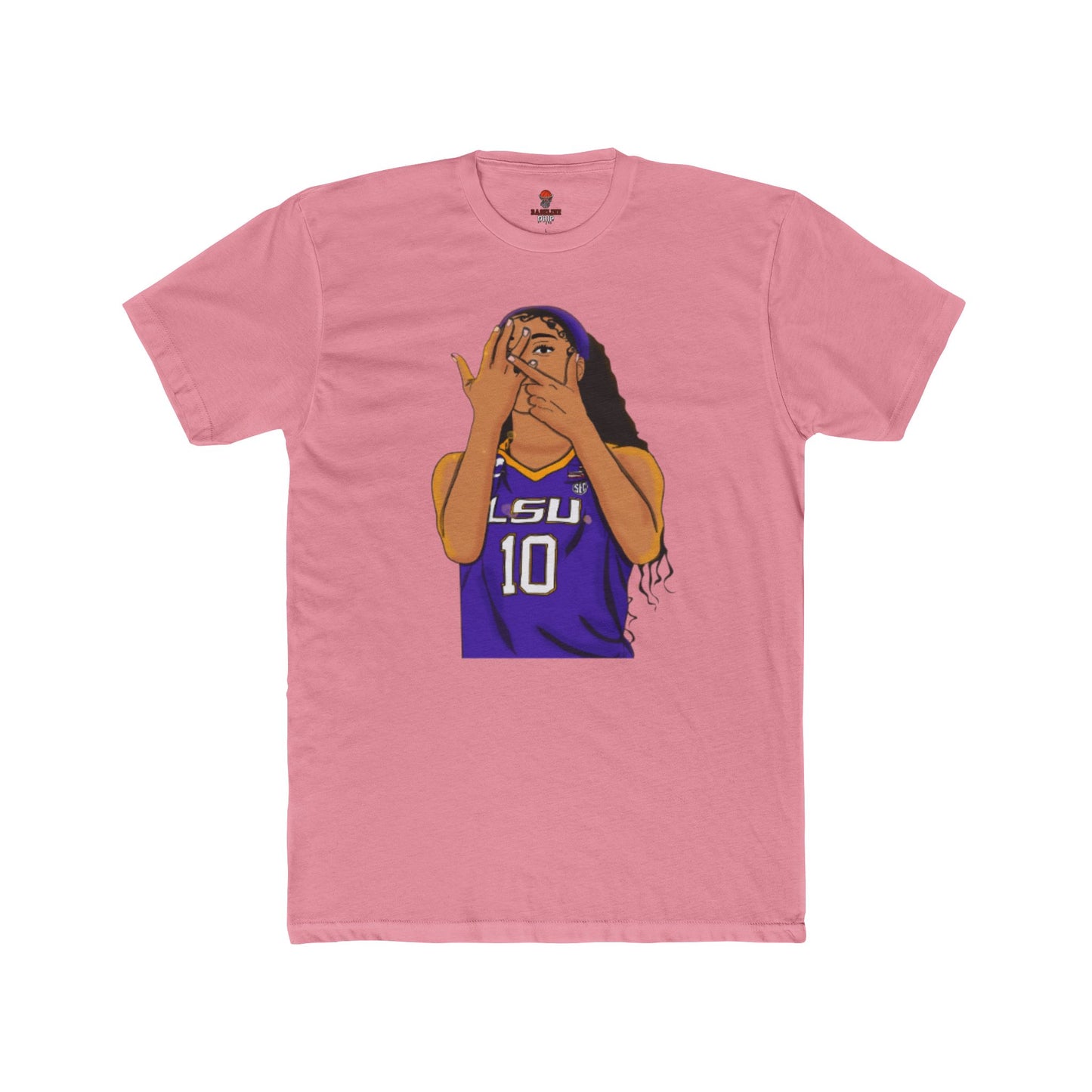 Adult Graphic Angel Ring Finger Tee