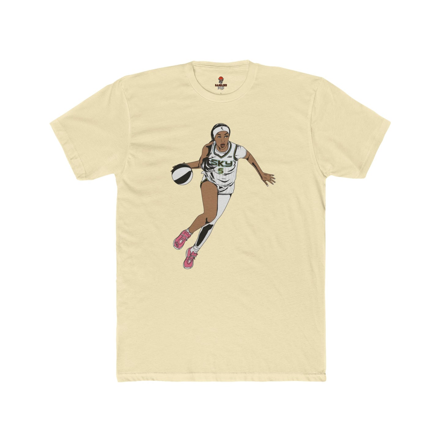 Adult Angel Graphic Dribble Tee