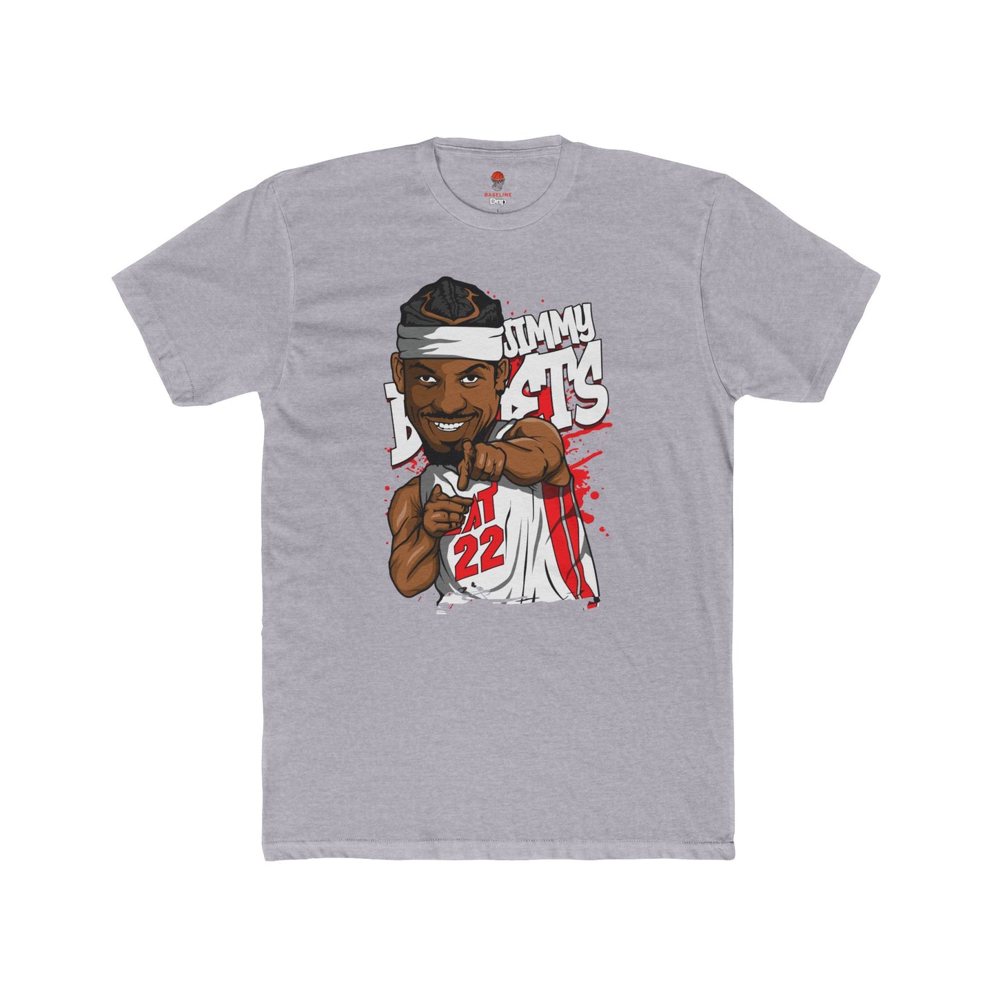 Adult Jimmy Buckets Unisex Cotton Crew Tee - Perfect for Basketball Fans