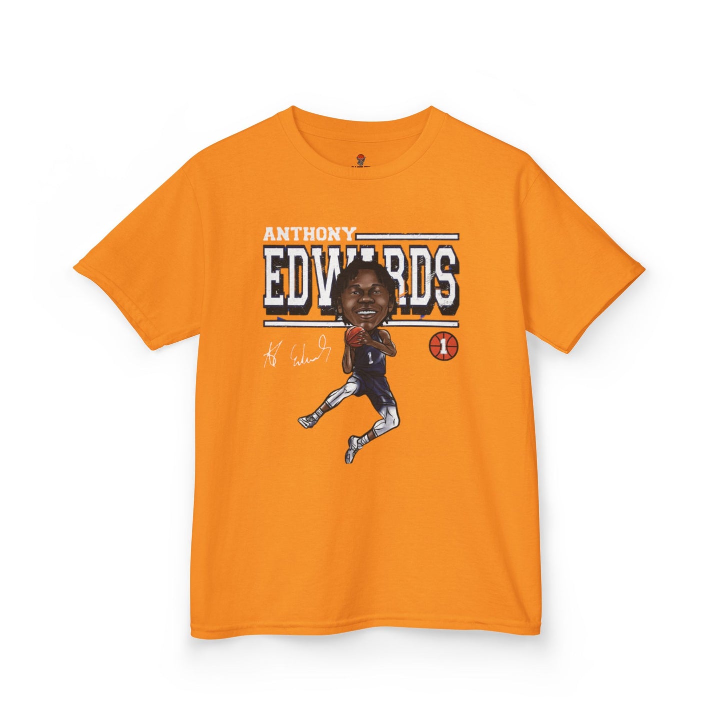 Kids Sporty Graphic Tee, Basketball Fan Shirt, Anthony Edwards Tee, Kids Casual Wear, Sports Gift, Youth T-Shirt