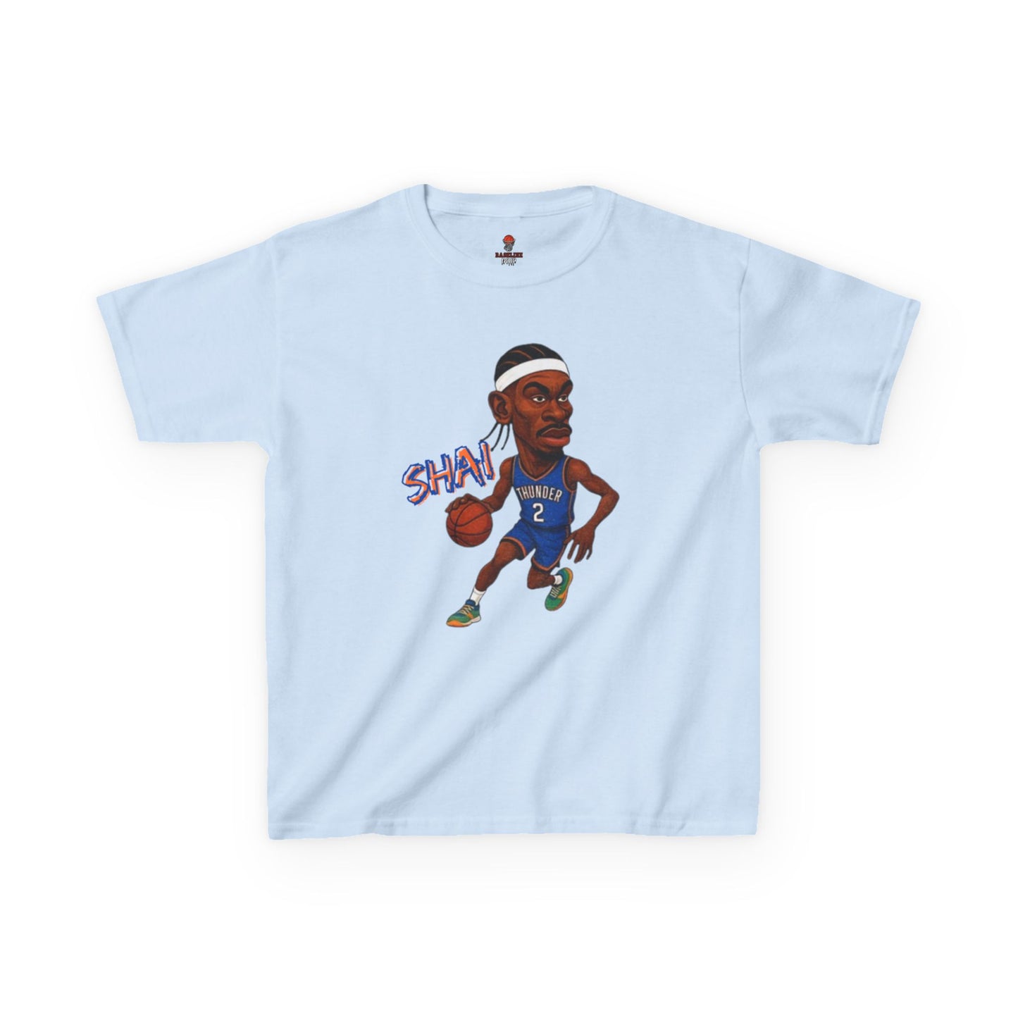 Kids Graphic Tee - Shai OKC Dribble Design