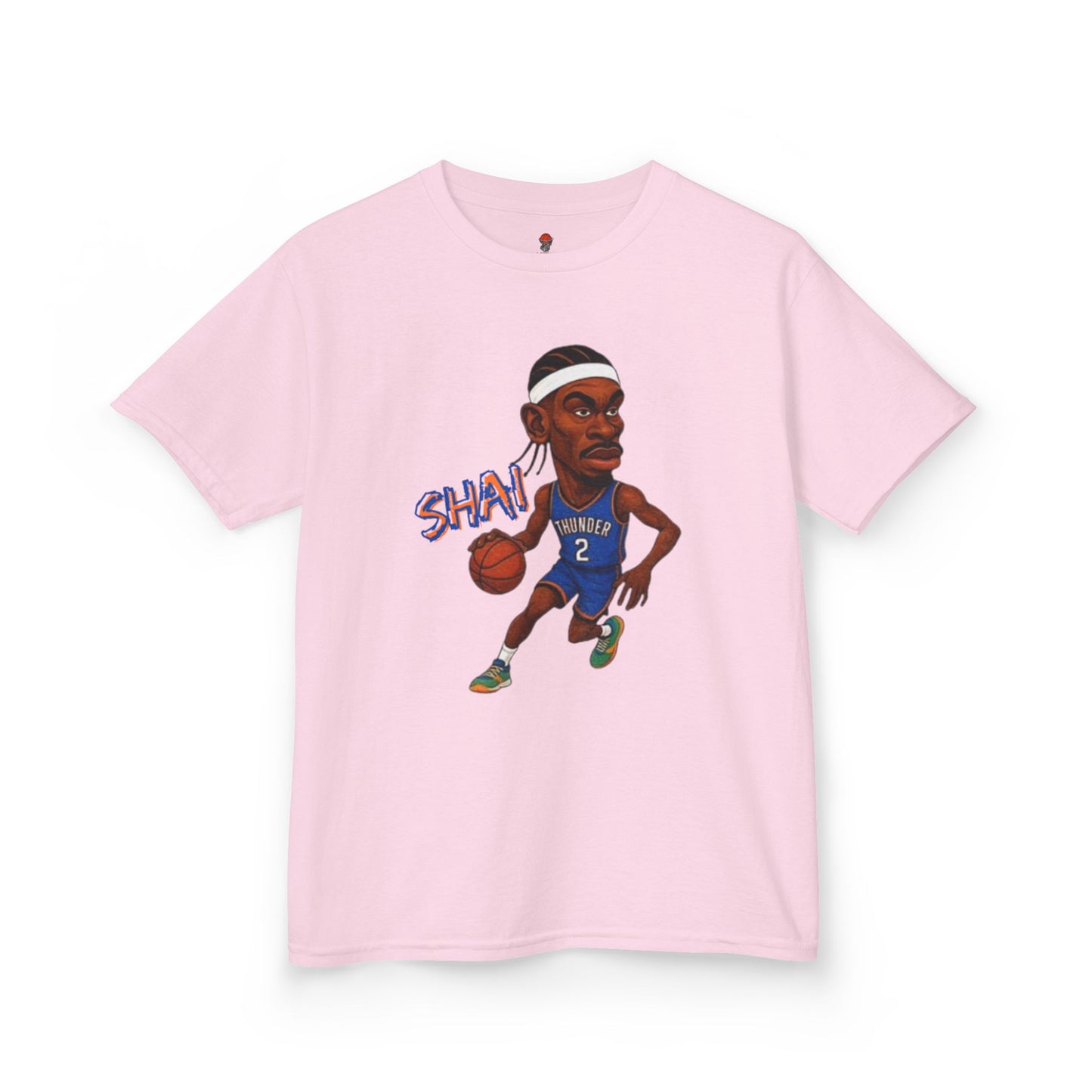 Kids Graphic Tee - Shai OKC Dribble Design