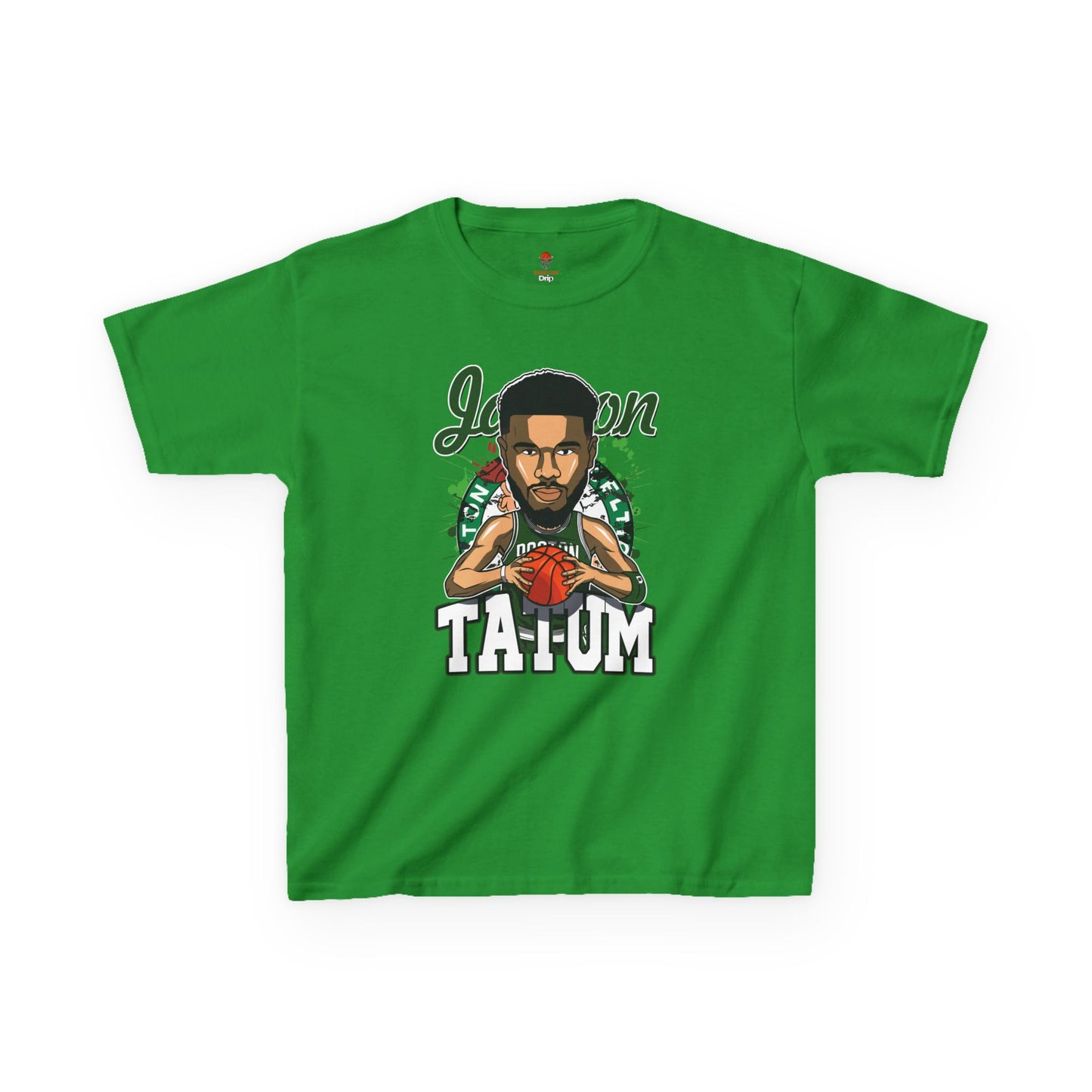 Kids Jason Tatum Anime Basketball Fan Unisex Heavy Cotton Tee