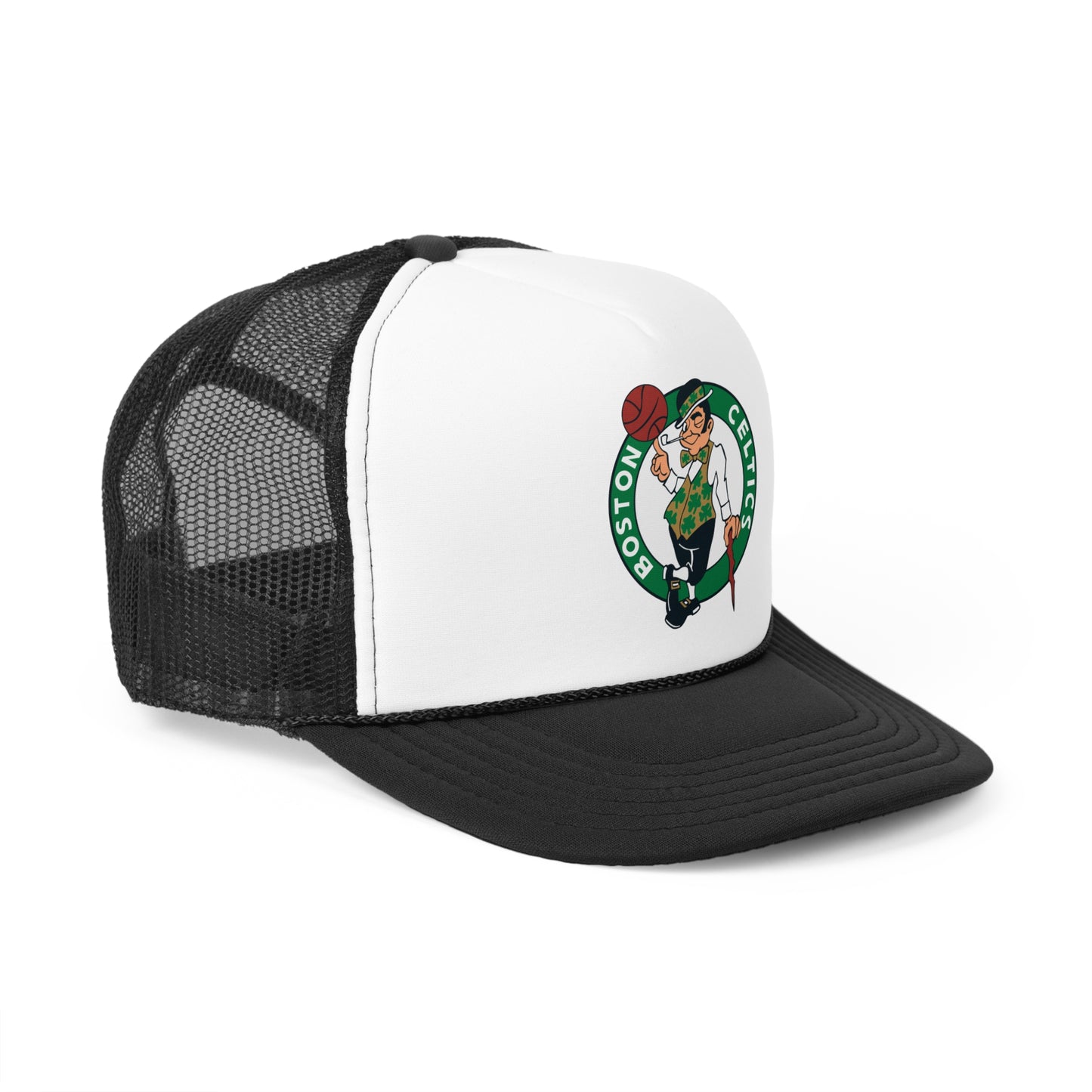 Boston Celtics Trucker Cap, Sports Hat, NBA Fan Gear, Adjustable Hat, Basketball Gift, Game Day Accessory