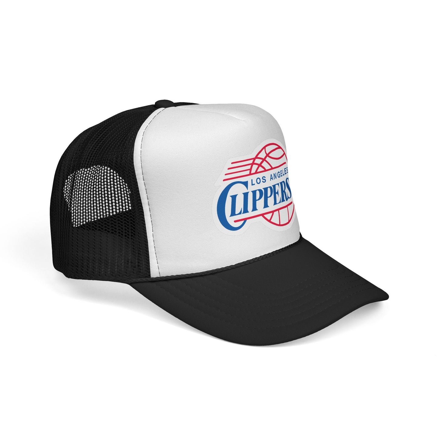 LA Clippers Trucker Cap - Sporty Mesh Hat, Perfect for Game Day, NBA Fans, Gifts for Basketball Lovers, Summer Wear