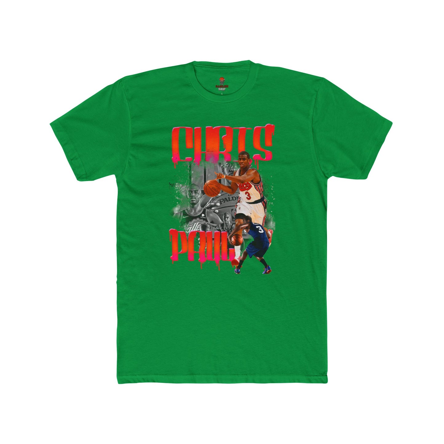 Adult Chris Paul Unisex Cotton Crew Tee, Basketball Shirt, Sports Apparel, Gift for Fans, Casual Style, Team Spirit