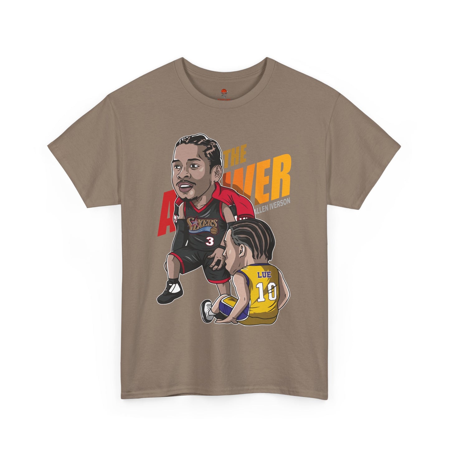 Adult The Answer Stepover Retro Unisex Heavy Cotton Tee - Basketball Inspired Apparel