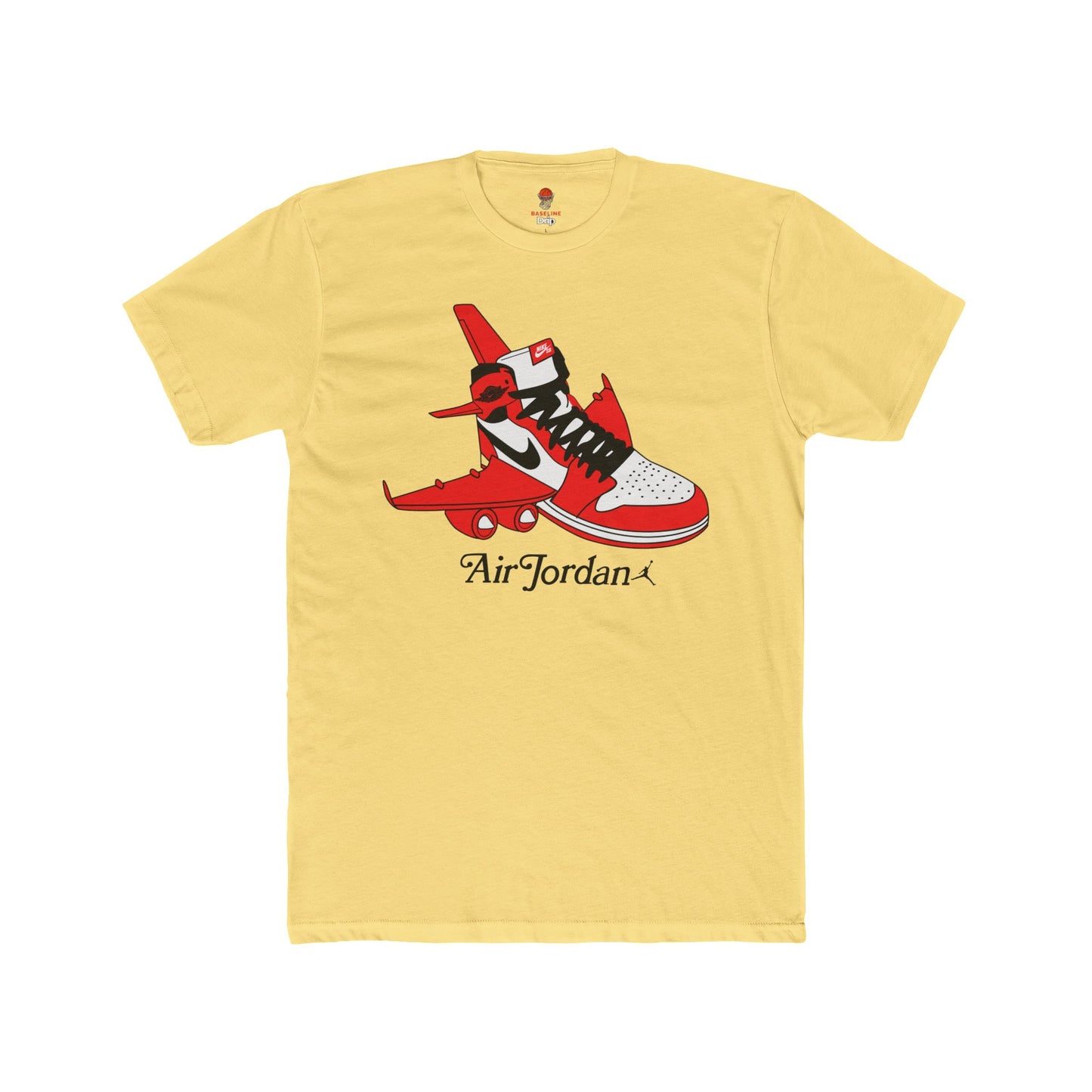 Adult MJ Air Flight Unisex Cotton Crew Tee - Perfect for Basketball Fans