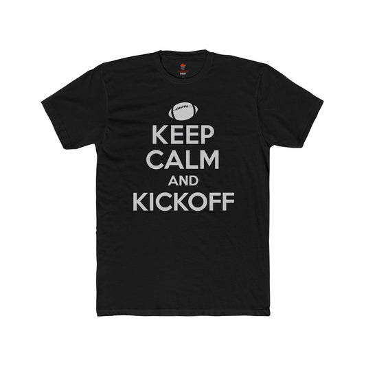 Adult Game Day Keep Calm Graphic Tee