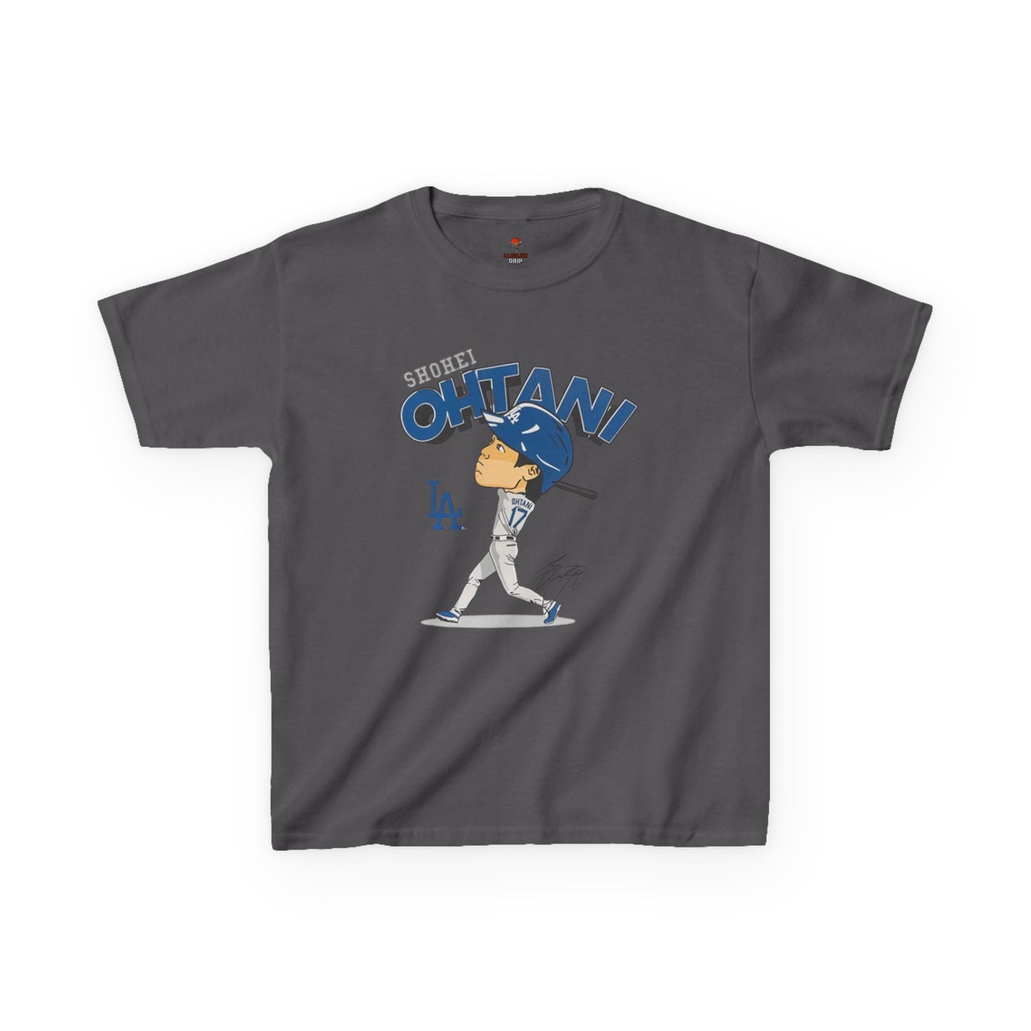 Kids Ohtani Homerun Baseball Tee, Youth Sports Shirt, Cool Graphic T-Shirt, Kids Gift for Sports Lovers, Gifts for Baseball Fans