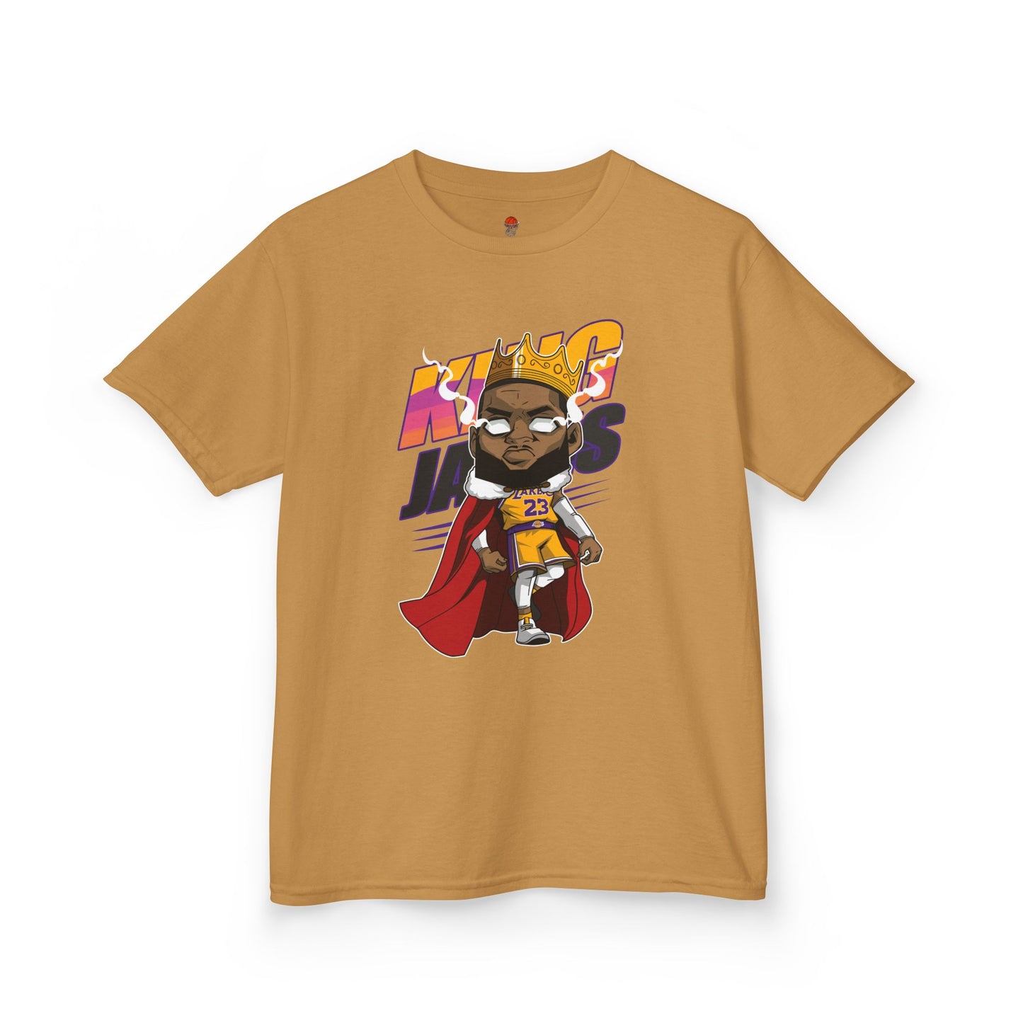 Kids King James Graphic Tee - Perfect Gift for Young Fans!