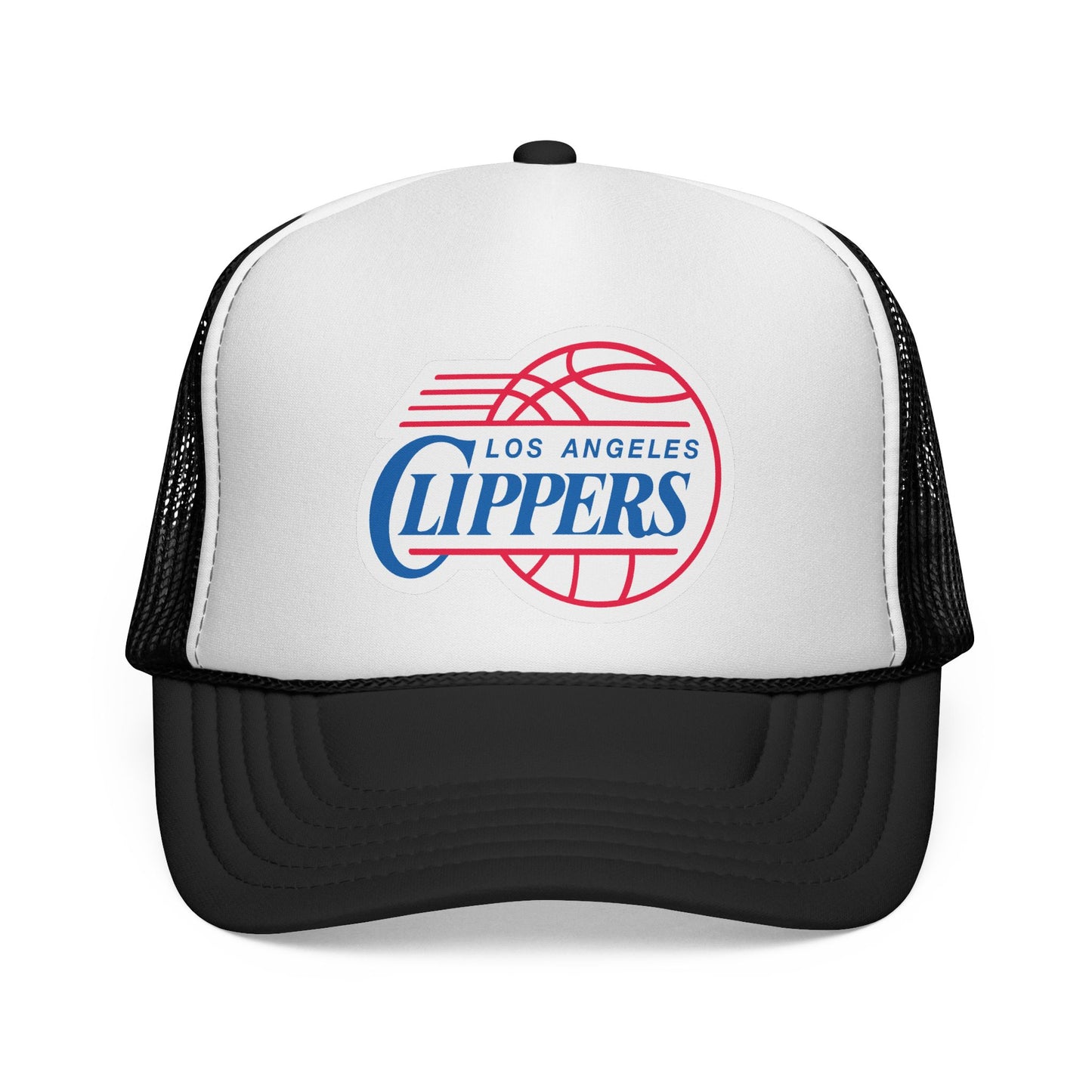 LA Clippers Trucker Cap - Sporty Mesh Hat, Perfect for Game Day, NBA Fans, Gifts for Basketball Lovers, Summer Wear