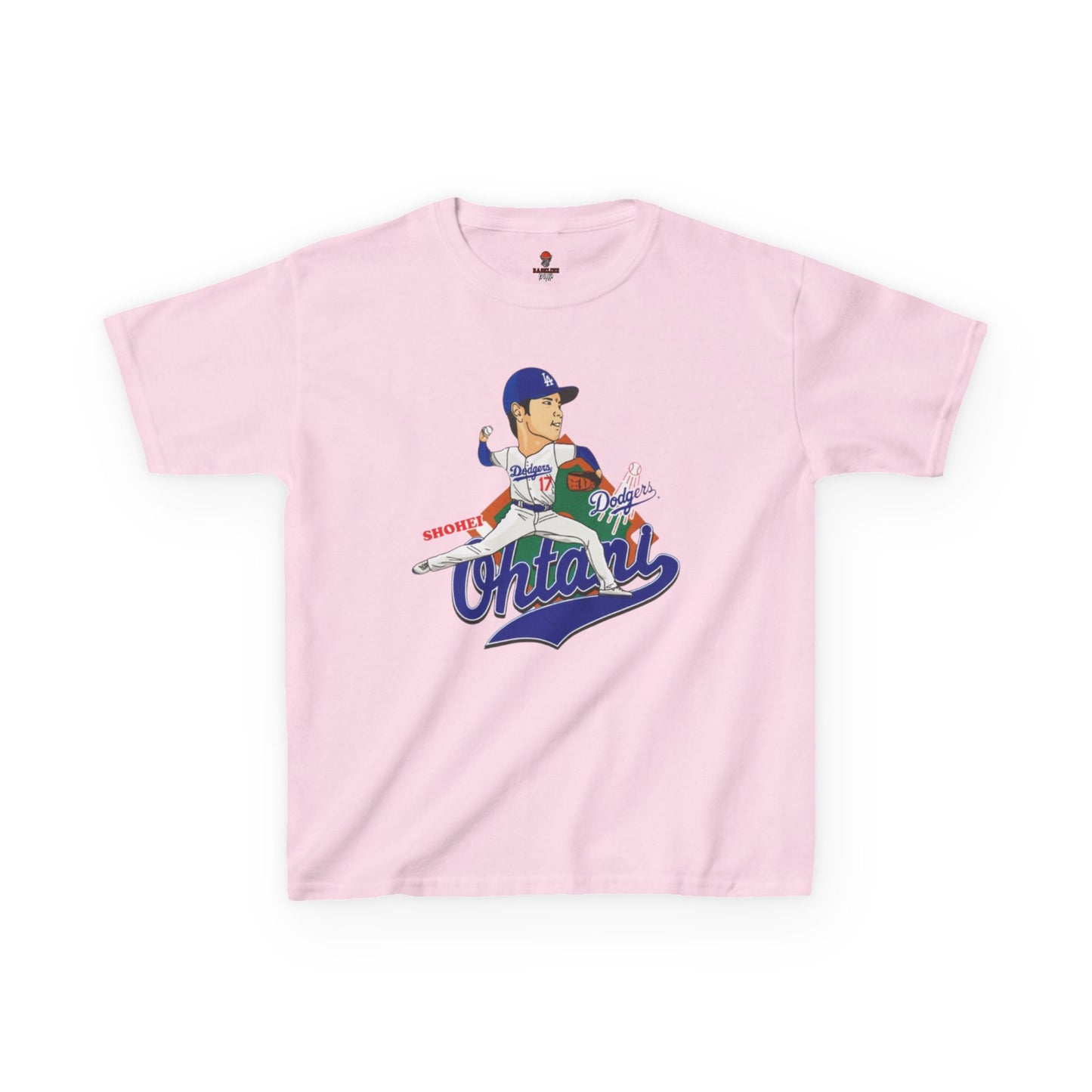 Kids Baseball Ohtani Tee, Youth Sports Shirt, Childrens Team Apparel, Baseball Fan Gift, Activewear for Boys and Girls