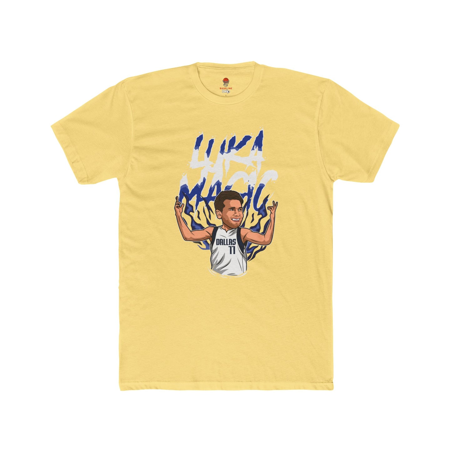Adult Luke Magic Unisex Cotton Crew Tee - Perfect for Basketball Fans