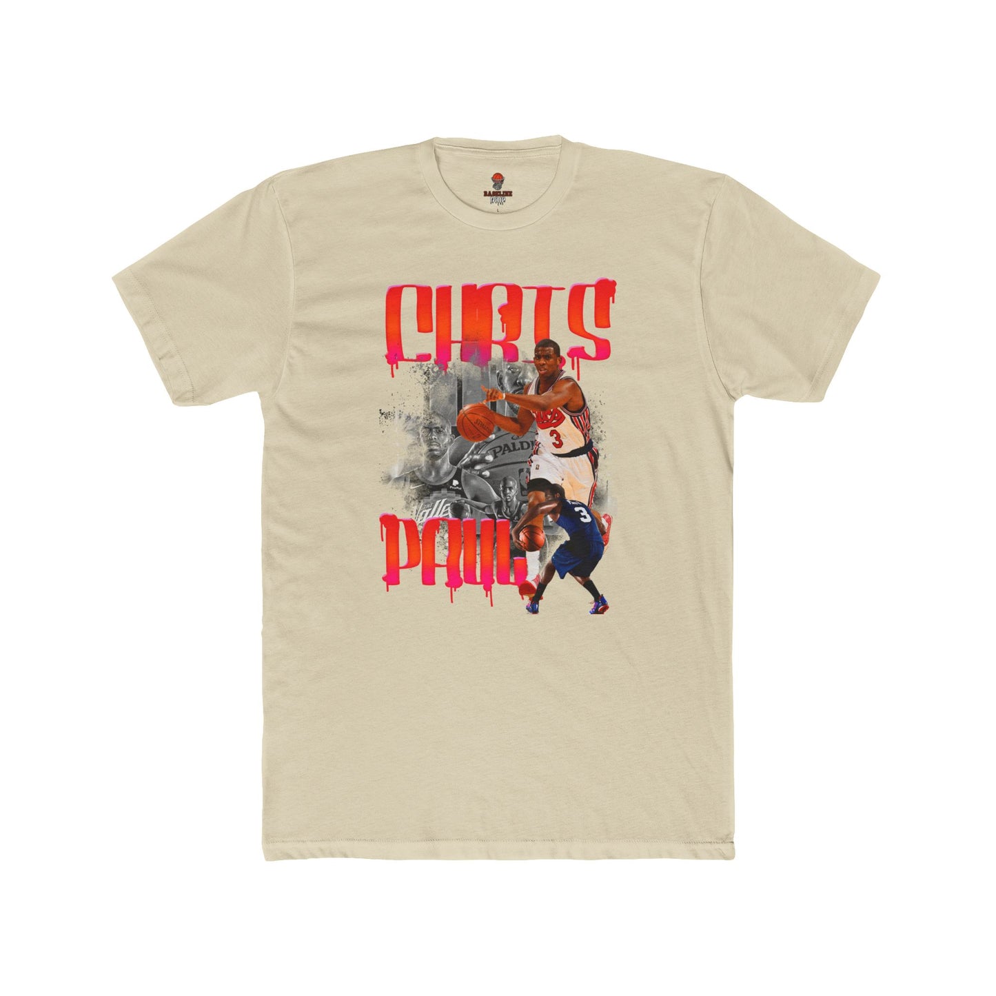 Adult Chris Paul Unisex Cotton Crew Tee, Basketball Shirt, Sports Apparel, Gift for Fans, Casual Style, Team Spirit
