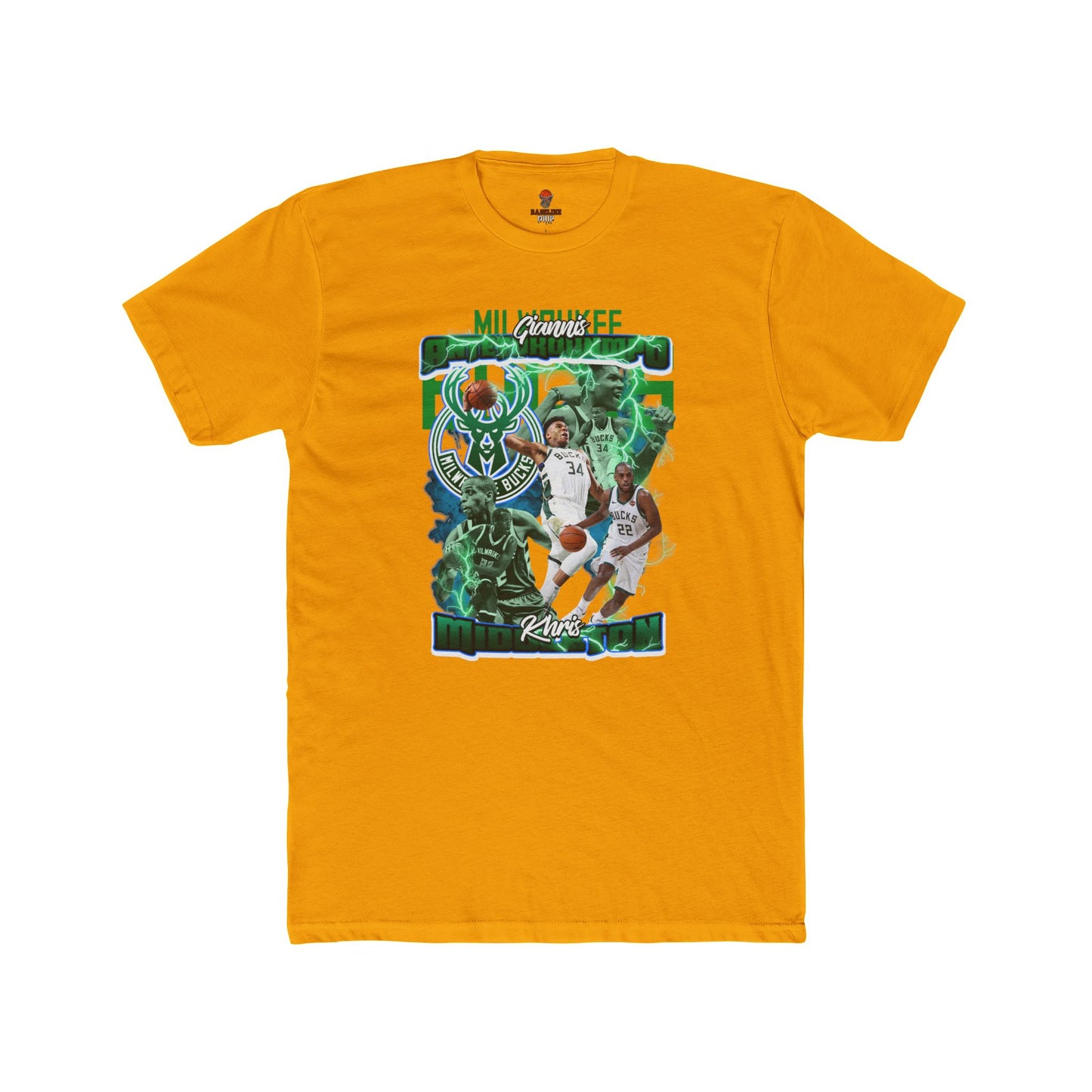 Adult Bucks Basketball Fan Tee, Unisex Cotton Crew T-Shirt, Sports Apparel, Athletic Gift, Retro Graphic Tee
