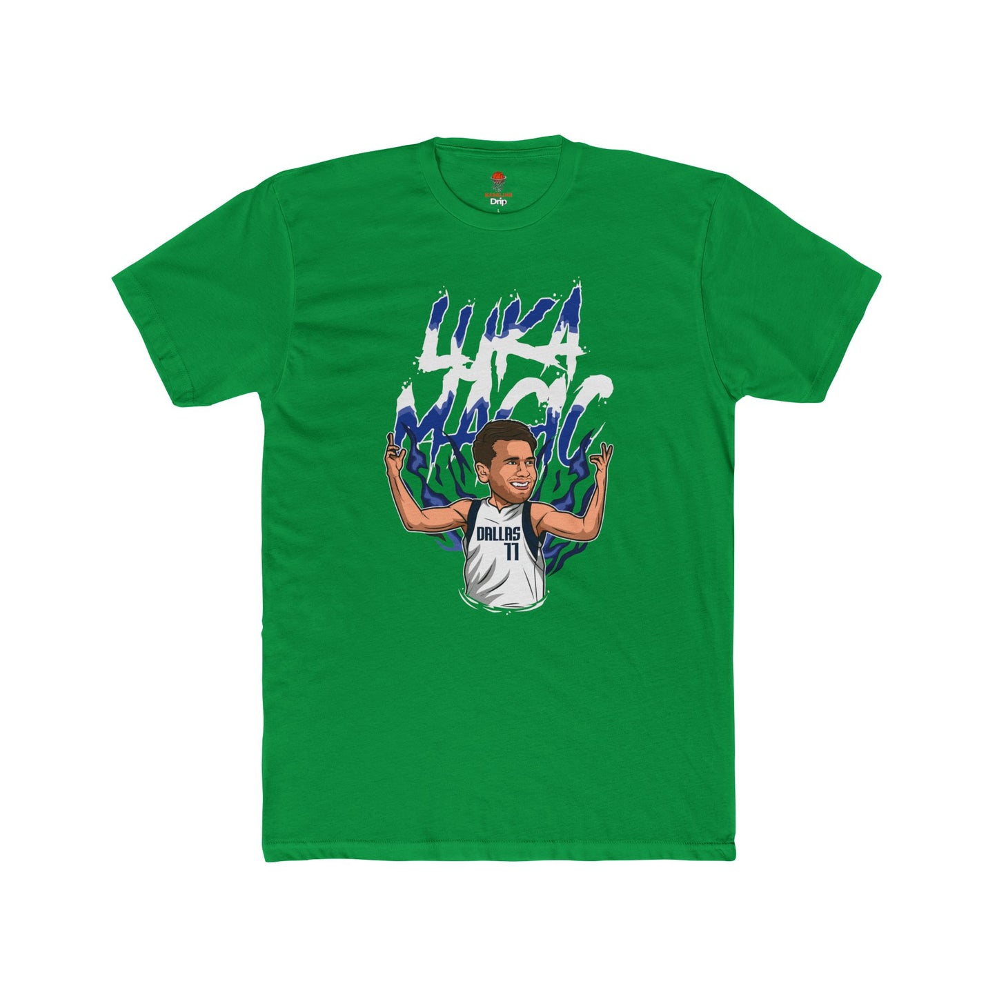 Adult Luke Magic Unisex Cotton Crew Tee - Perfect for Basketball Fans