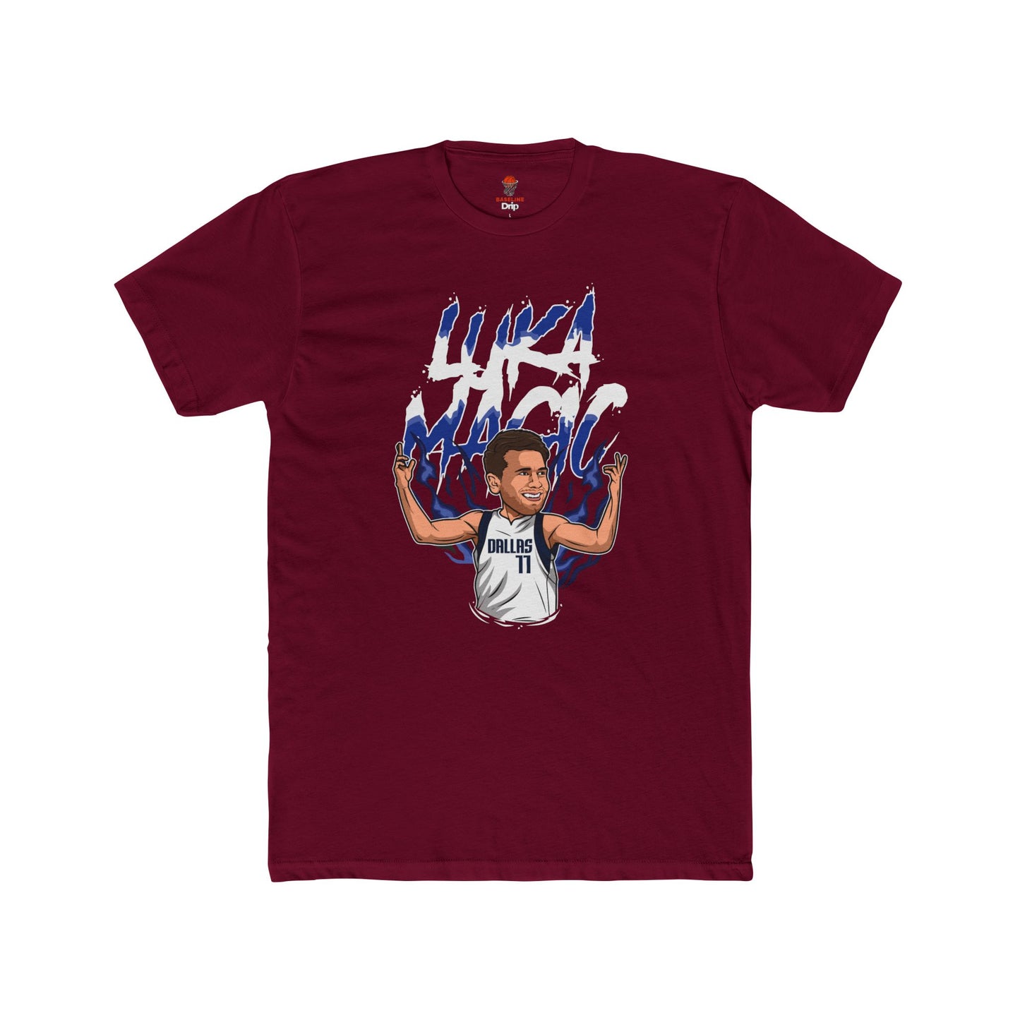 Adult Luke Magic Unisex Cotton Crew Tee - Perfect for Basketball Fans