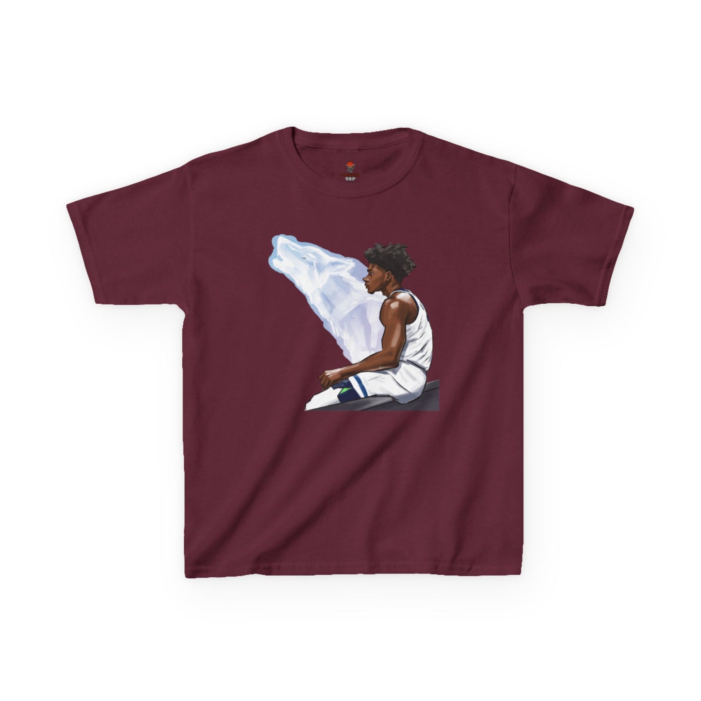 Kids Cool Graphic Anthony Edwards Tee - Trendy Youth T-Shirt, Perfect for Playdates, Birthdays, Casual Outings, Sports Events, Gift for Little Ones