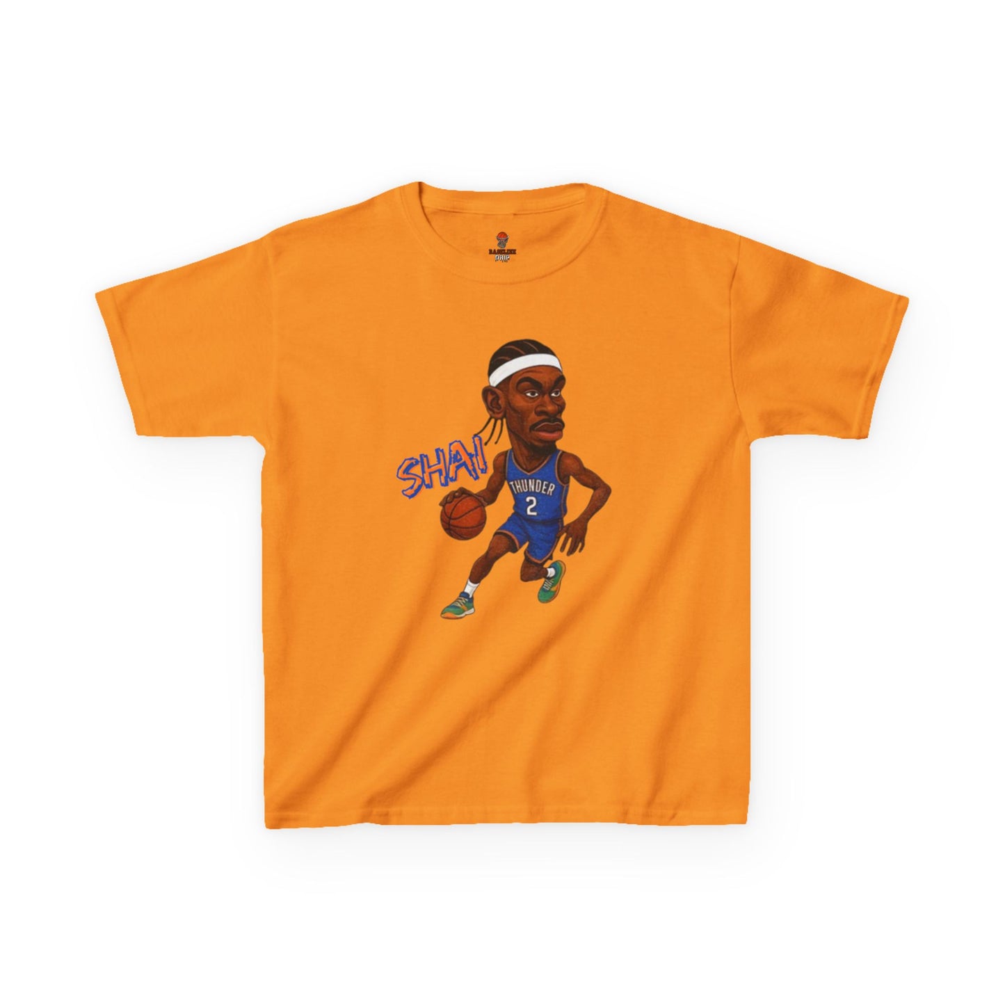 Kids Graphic Tee - Shai OKC Dribble Design
